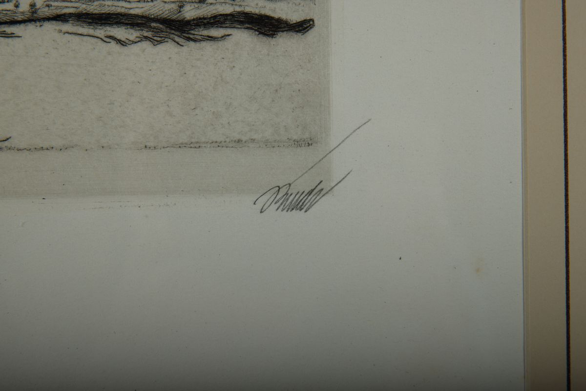 Detail c: Paul Bürck, 1878 Straßburg/Elsass-1947 München, Gründungsmitglied der Darmstädter Künstlerkolonie, Grand Prix auf der Weltausst. 1904 in ...