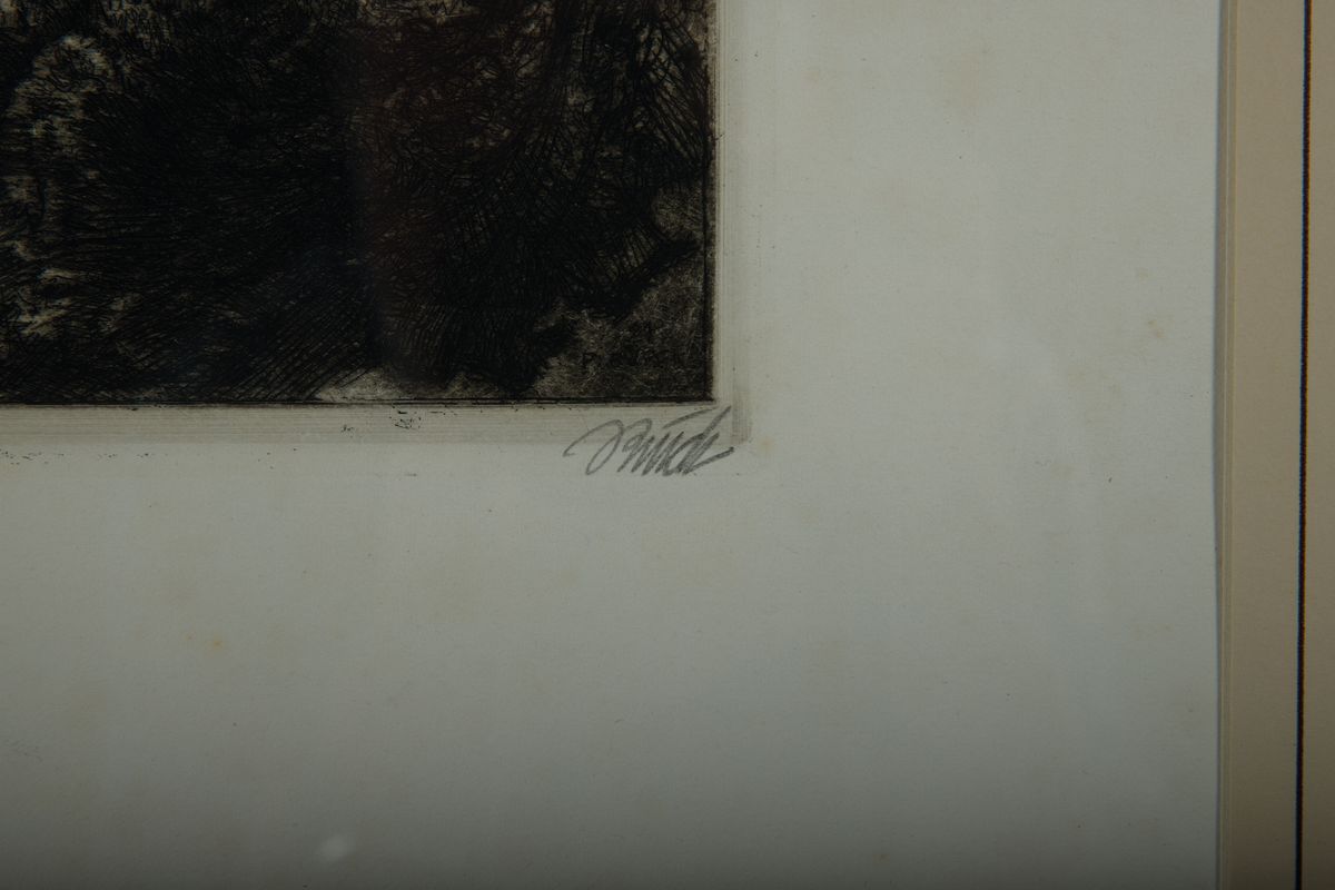 Detail d: Paul Bürck, 1878 Straßburg/Elsass-1947 München, Gründungsmitglied der Darmstädter Künstlerkolonie, Grand Prix auf der Weltausst. 1904 in ...