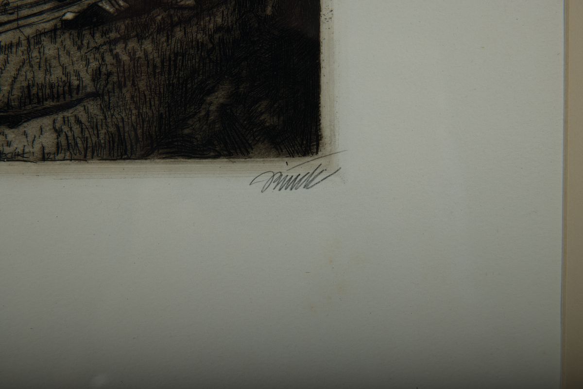 Detail e: Paul Bürck, 1878 Straßburg/Elsass-1947 München, Gründungsmitglied der Darmstädter Künstlerkolonie, Grand Prix auf der Weltausst. 1904 in ...