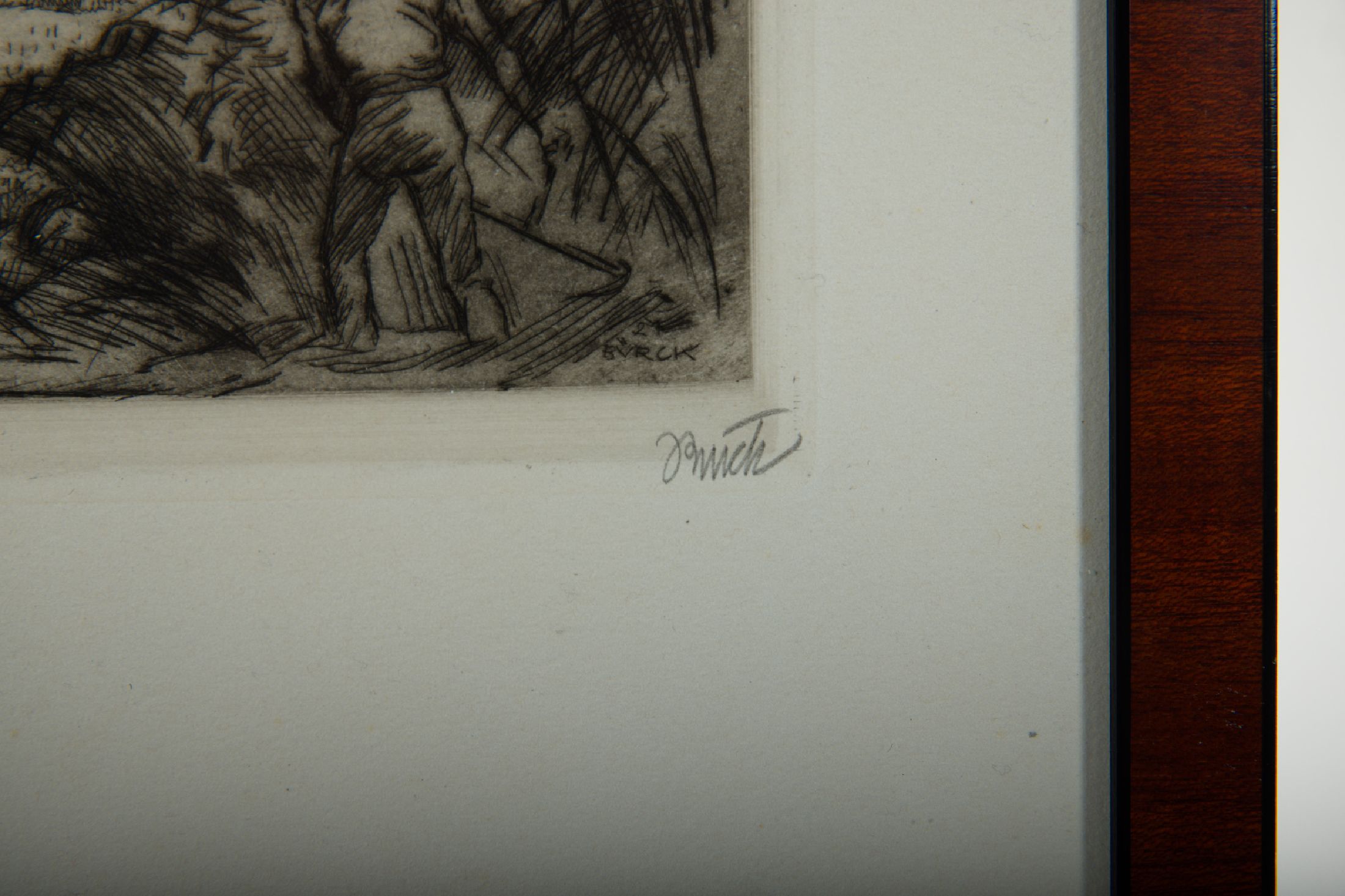Detail e: Paul Bürck, 1878 Straßburg/Elsass-1947 München, Gründungsmitglied der Darmstädter Künstlerkolonie, Grand Prix auf der Weltausst. 1904 in ...