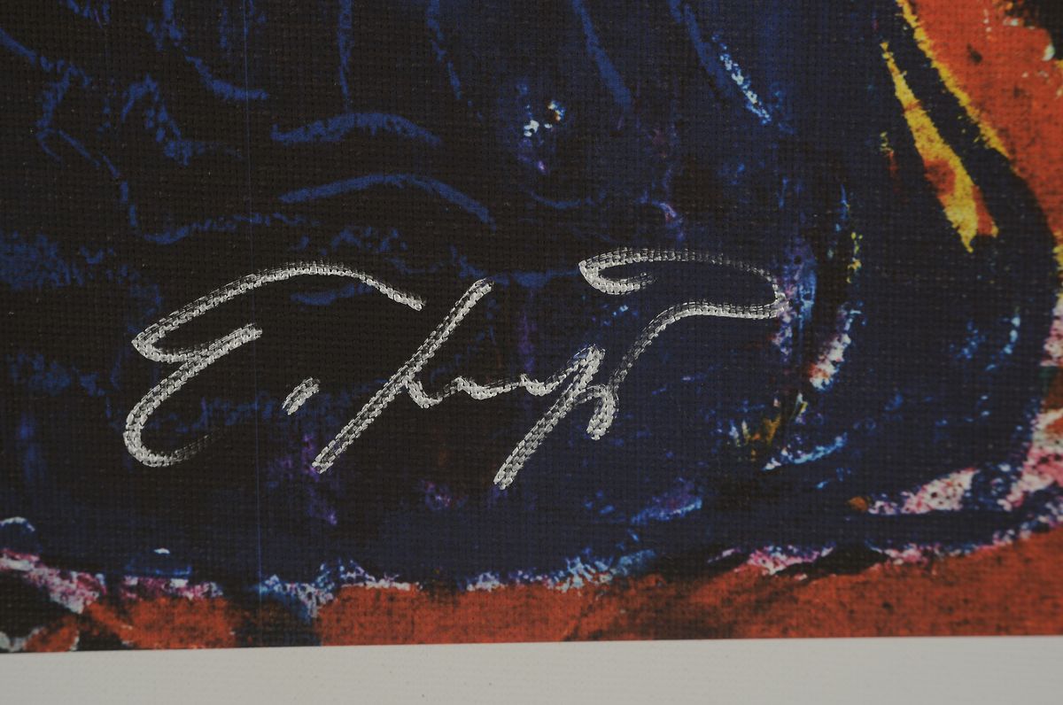Detail a: Ernst Fuchs, 1930-2015, Giclee auf Leinwand, handsigniert, aus 2012, num. 285/300, ca. 80 x 61 cm
