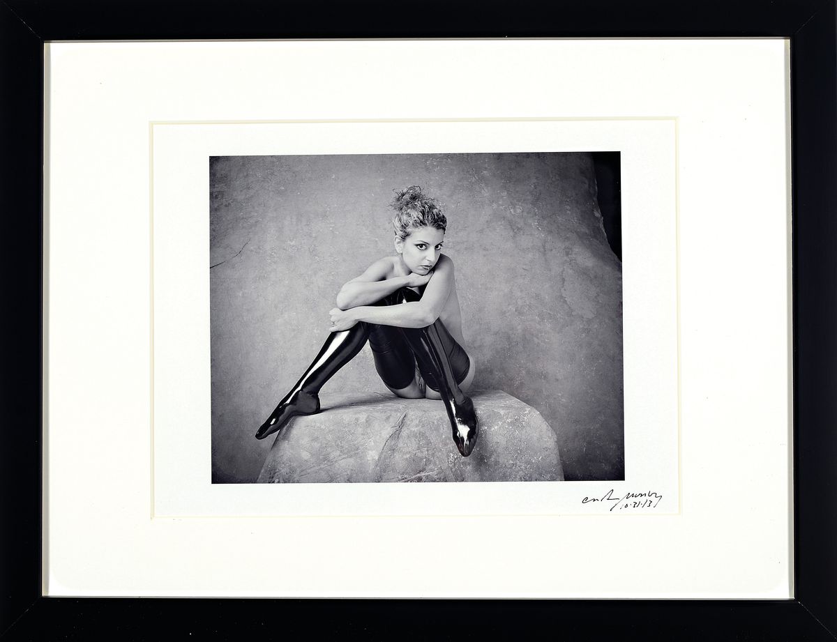 Detail l: Craig Morey, geb. 1952 Fort Wayne, Indiana, USA, 3 Aktfotografien auf Fotopapier, jeweils handsigniert und nummeriert, verso mit handsigniertem ...