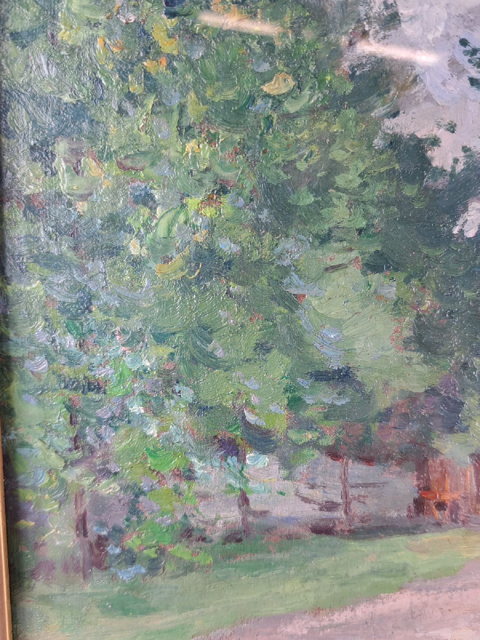 Detail c: Petras Kalpokas, 1880 Miskine in Litauen - 1945, bekannter litauischer Maler und Professor, Kunststudium in Odessa und später an der Akademie ...