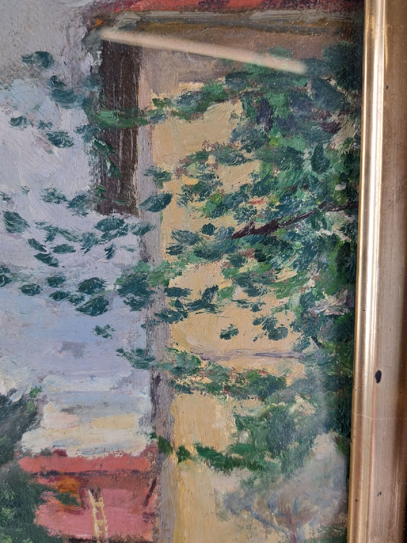 Detail p: Petras Kalpokas, 1880 Miskine in Litauen - 1945, bekannter litauischer Maler und Professor, Kunststudium in Odessa und später an der Akademie ...