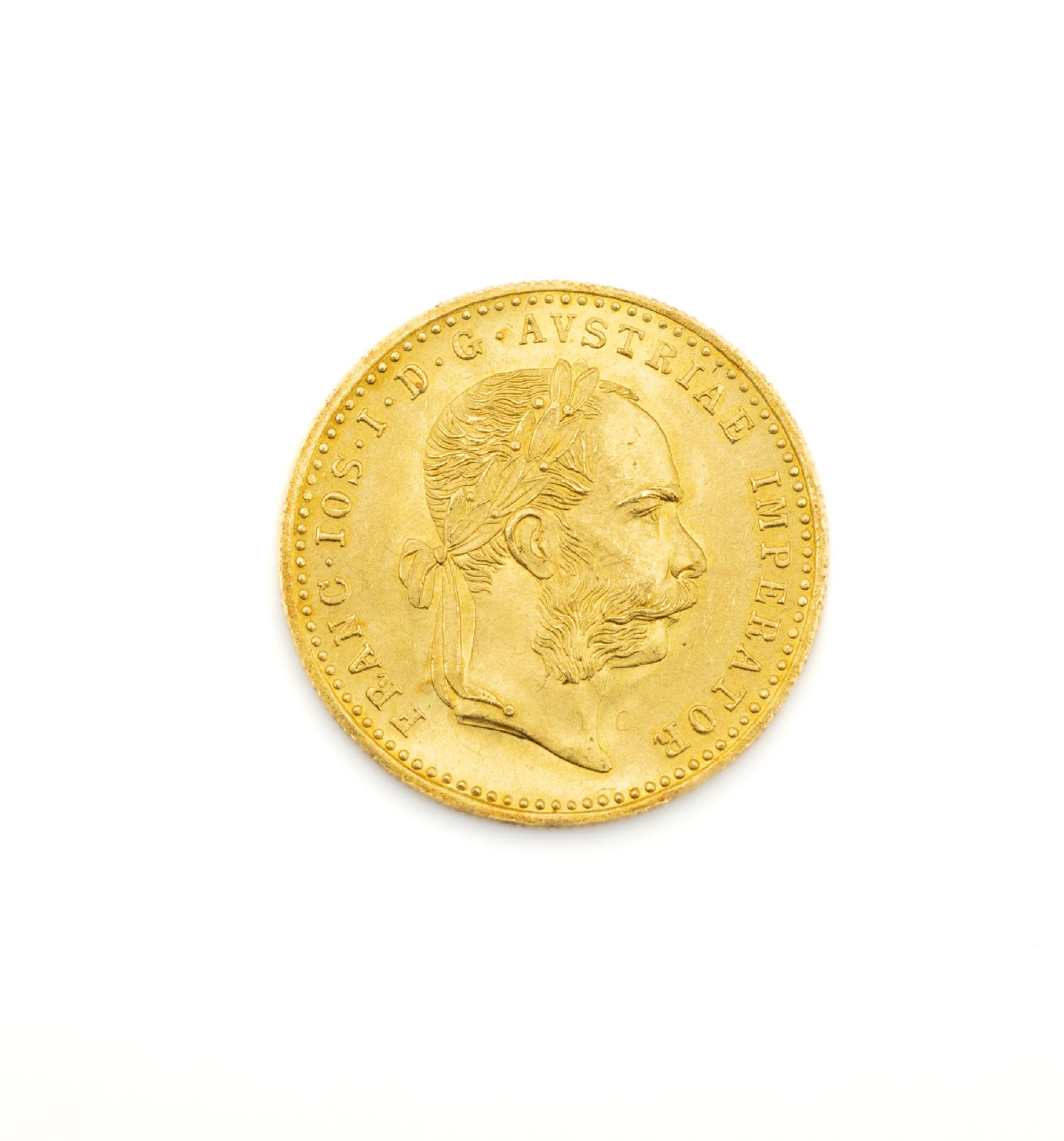 Goldmünze 1 Dukat, Österreich-Ungarn, 1915,Franz-Joseph I., offizielle Nachprägung