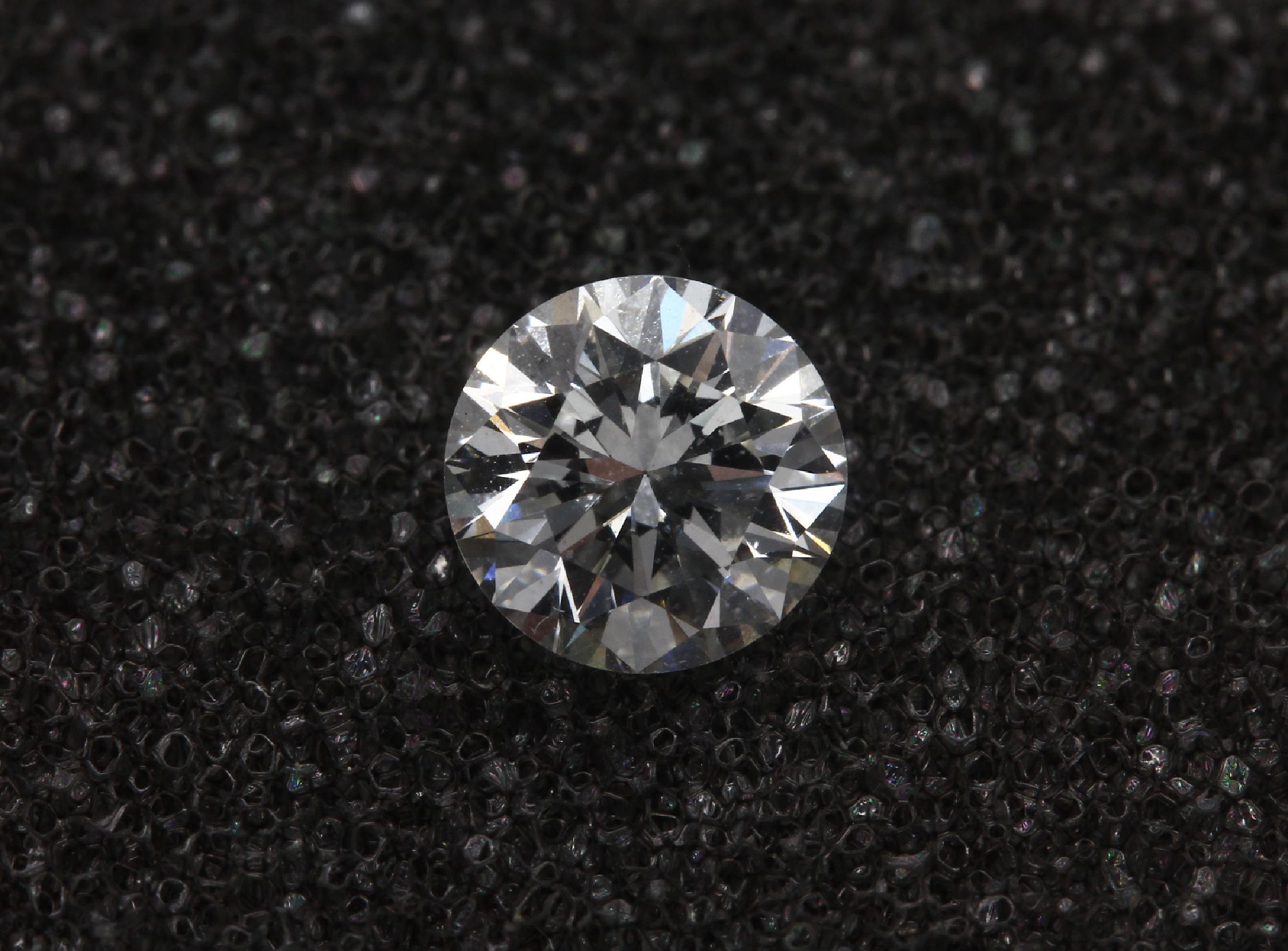 Detail a: Loser Brillant ca. 1.18 ct feines Weiß/vvs