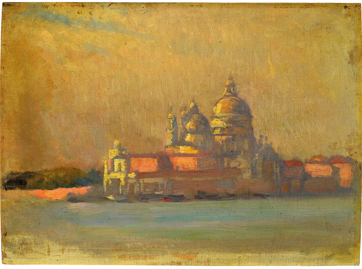 Ernst Ludwig Plass, 1855 Sterley-1917 Lübeck , Studium an der Akademie Düsseldorf und der Großherzoglich-badischen Kunstschule Karlsruhe, Ansicht ...
