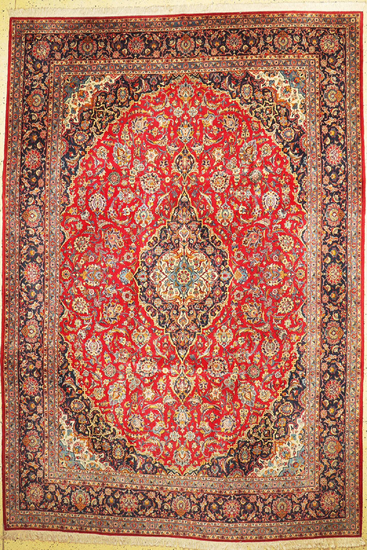 Keschan alt, Persien, um 1960, Wolle auf Baumwolle, ca. 400 x 270 cm, EHZ: 2
