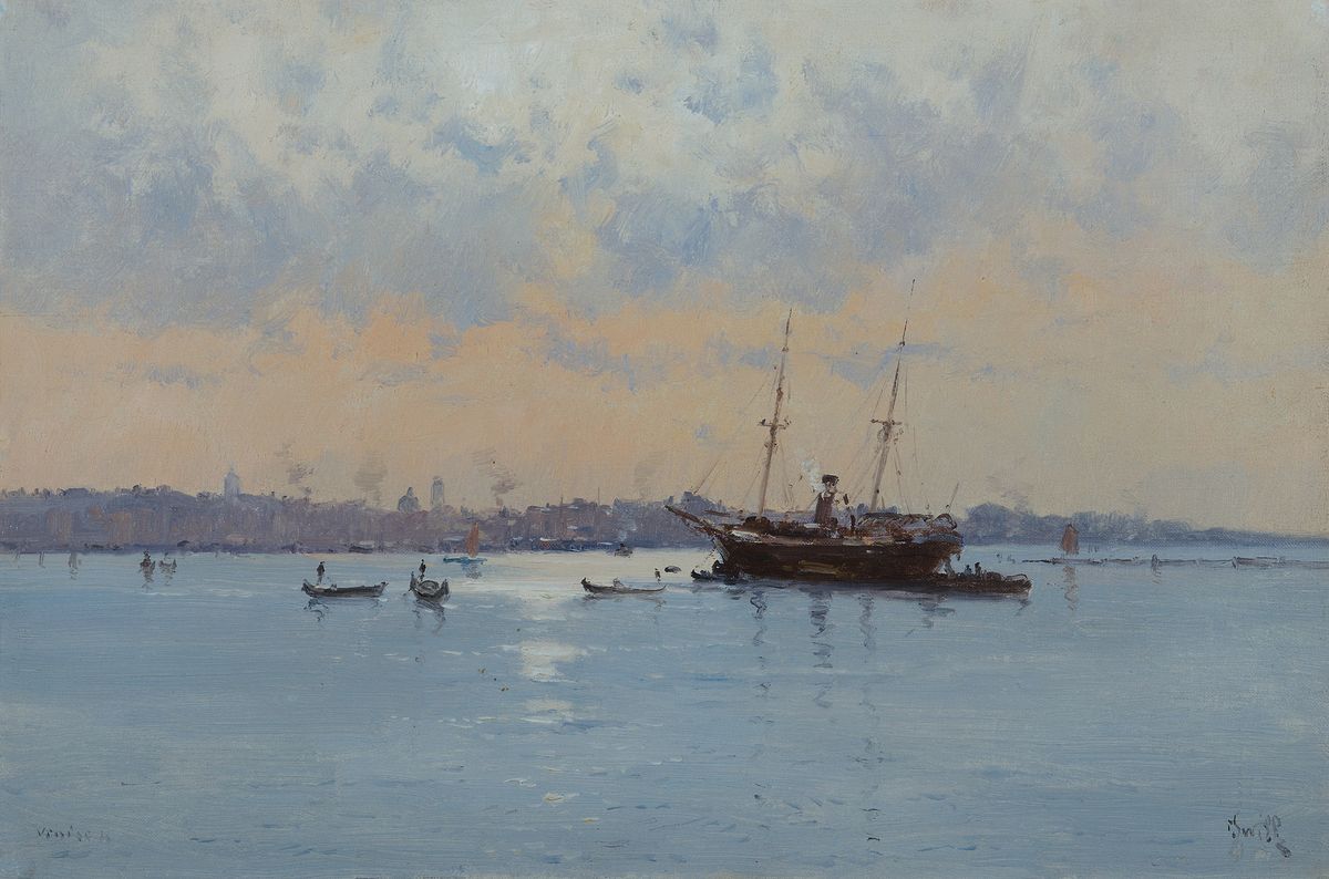 Iwill, eigentl. Marie Joseph Léon Clavel, 1850-1923 Paris, stellte ab 1875 im Pariser Salon aus und war Mitglied der Société des Artistes ...