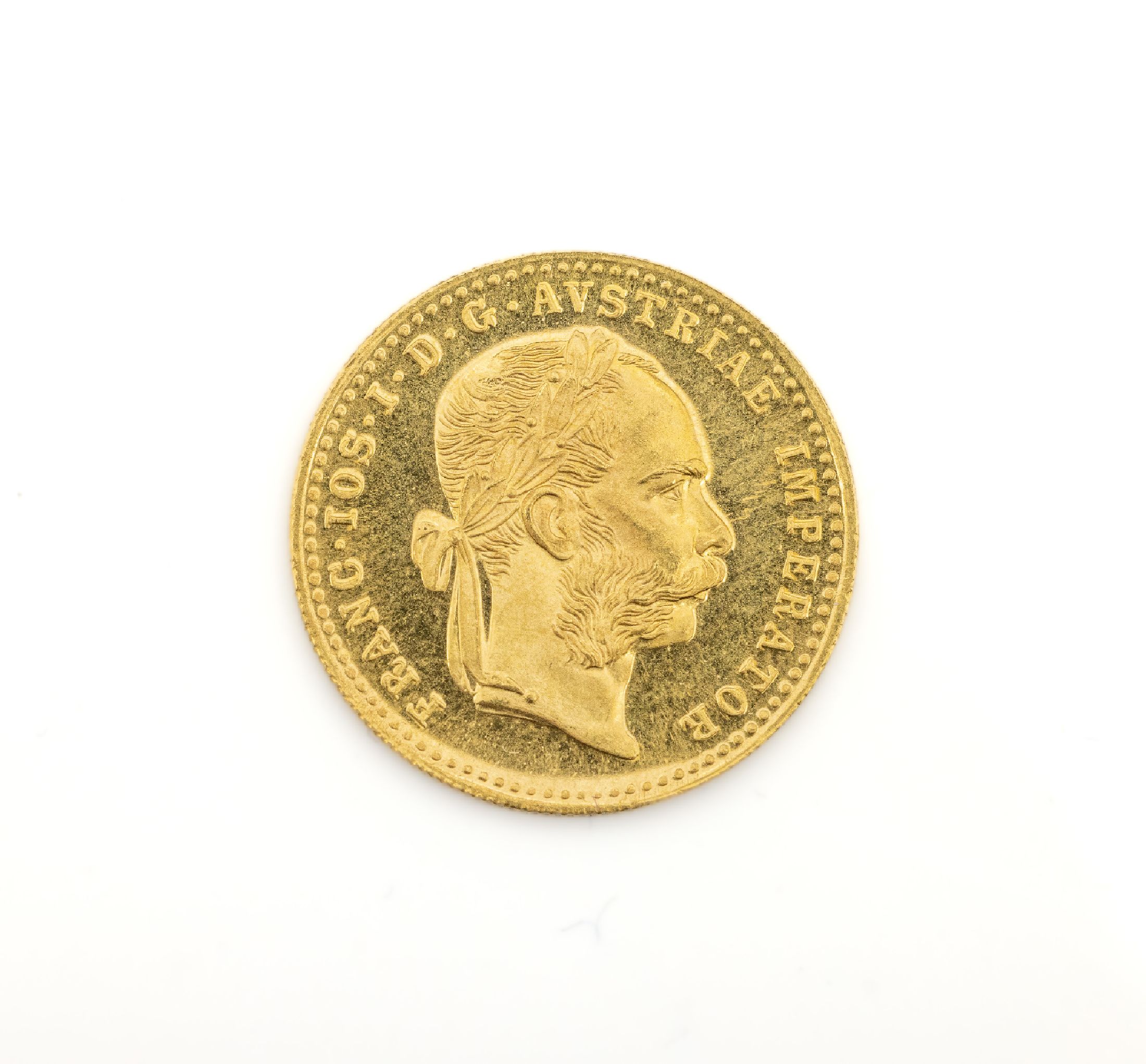 Goldmünze, 1 Dukat, Österreich-Ungarn, 1915, Franz Joseph I., offizielle Nachprägung