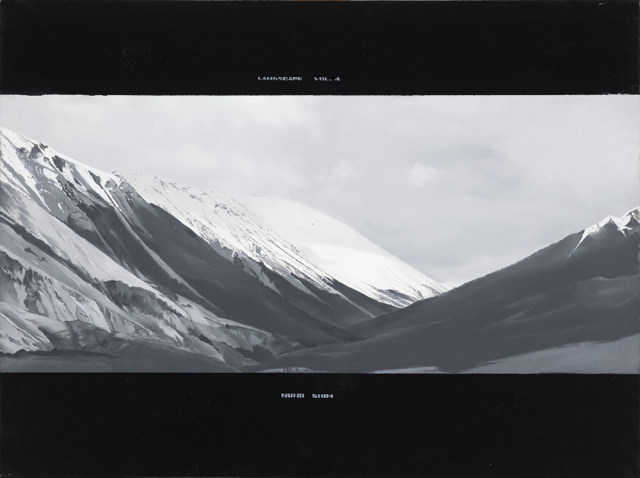 Nuno Shim, zeitgenössischer Künstler aus Neuseeland, 2 Arbeiten in fotorealistischer Malerei auf Lwd, 1 x bez. Landscape Vol. 4, 1x bez. A Fine ...
