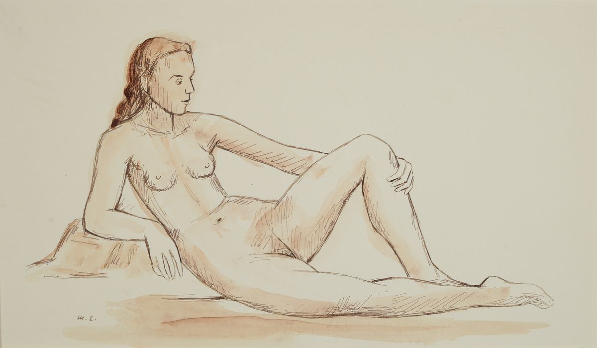 Max Eichin, 1903 Lörrach-1990 Ettlingweiler,Studium an der Gewerbeschule Basel und an der Akademie Karlsruhe, Meisterschüler bei HermannGoebel, 4 ...