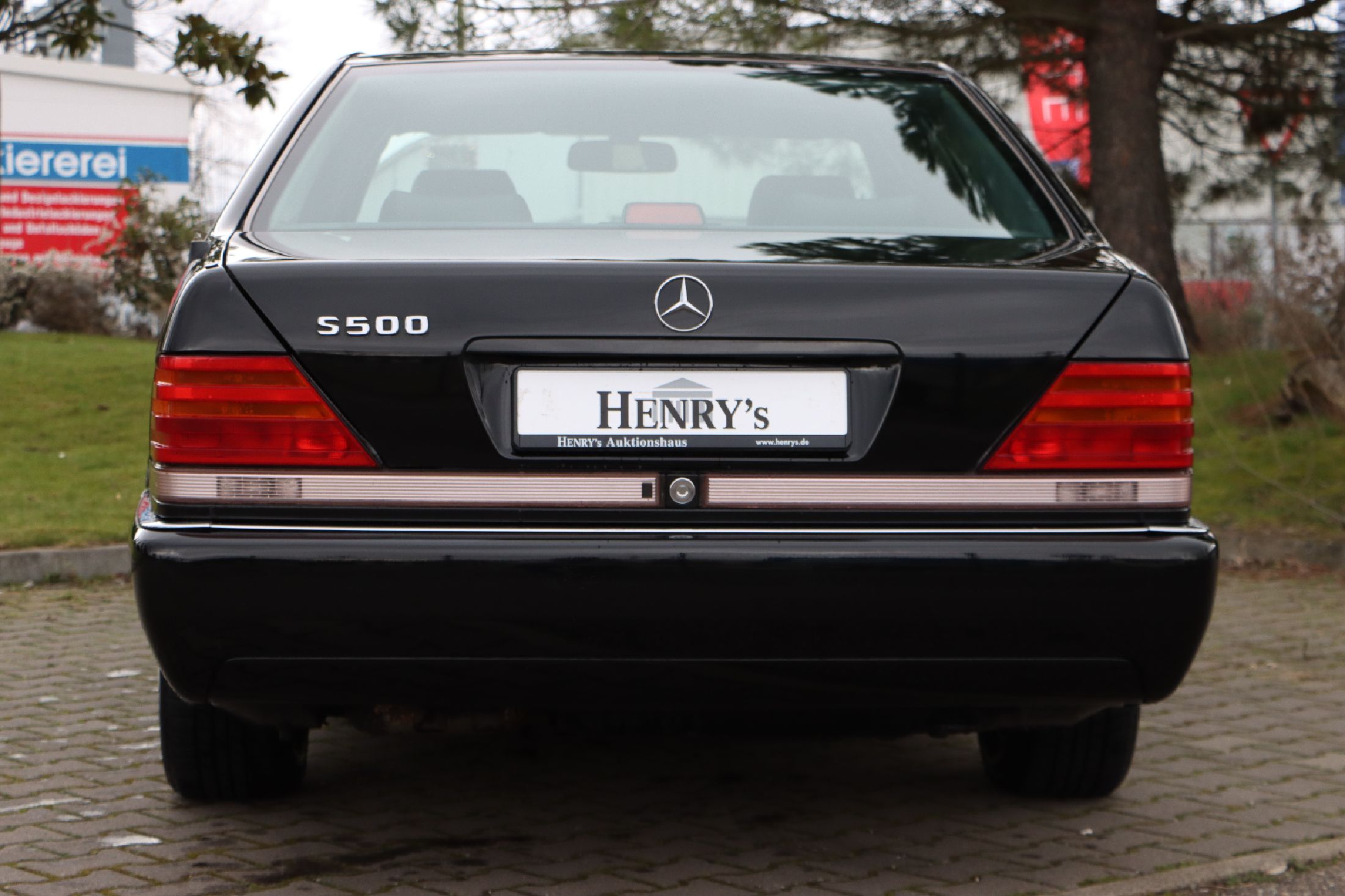 Detail d: Mercedes-Benz S 500 W140, Fahrgestellnummer: WDB1400501A116244, EZ 11/1992, 2. Hand, Laufleistung ca. 157.200 km abgelesen, 235 kW/320 PS, ...