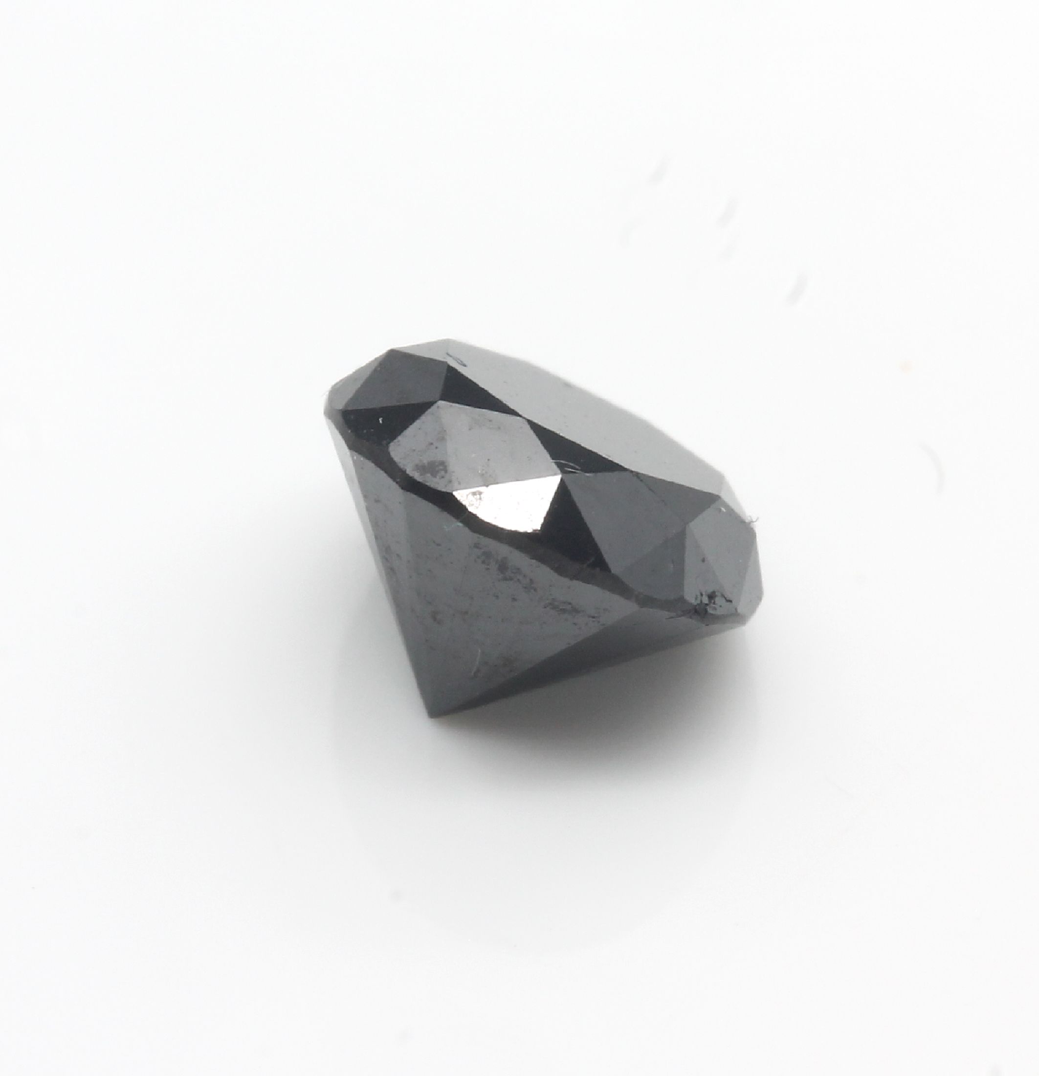 Detail a: Loser Diamant 1.29 ct Schwarz