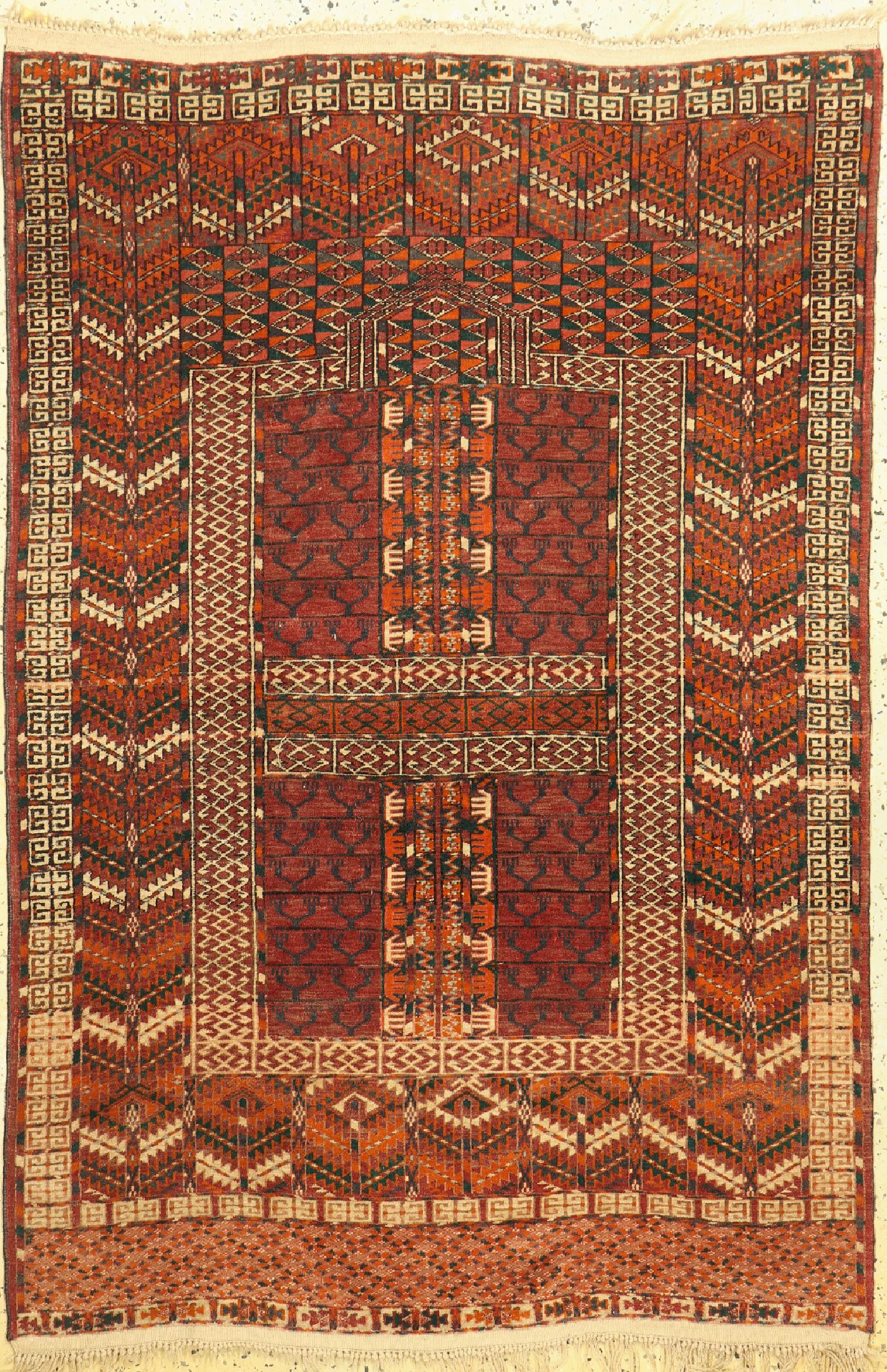 Buchara alt, Rußland, um 1950, Wolle auf Wolle, ca. 160 x 106 cm, EHZ: 2