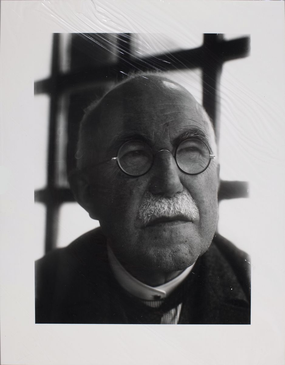 Detail k: Ernst Ludwig Kirchner, 1880-1938, 3 Fotografien auf Agfa-Barytpapier, Portraits von Gustav Schiefler, Der Büdner Knecht Franz Scherrer und Julius ...