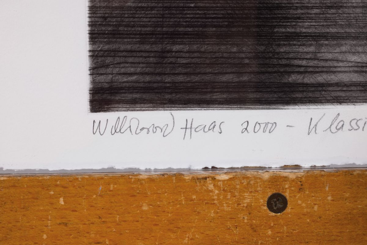 Detail c: Willibrord Haas, geb. 1936, Konvolut von 5 Erotik-Radierungen auf schwerem Büttenpapier, jeweils handsign., betitelt, dat., jeweils Zustandsdrucke ...