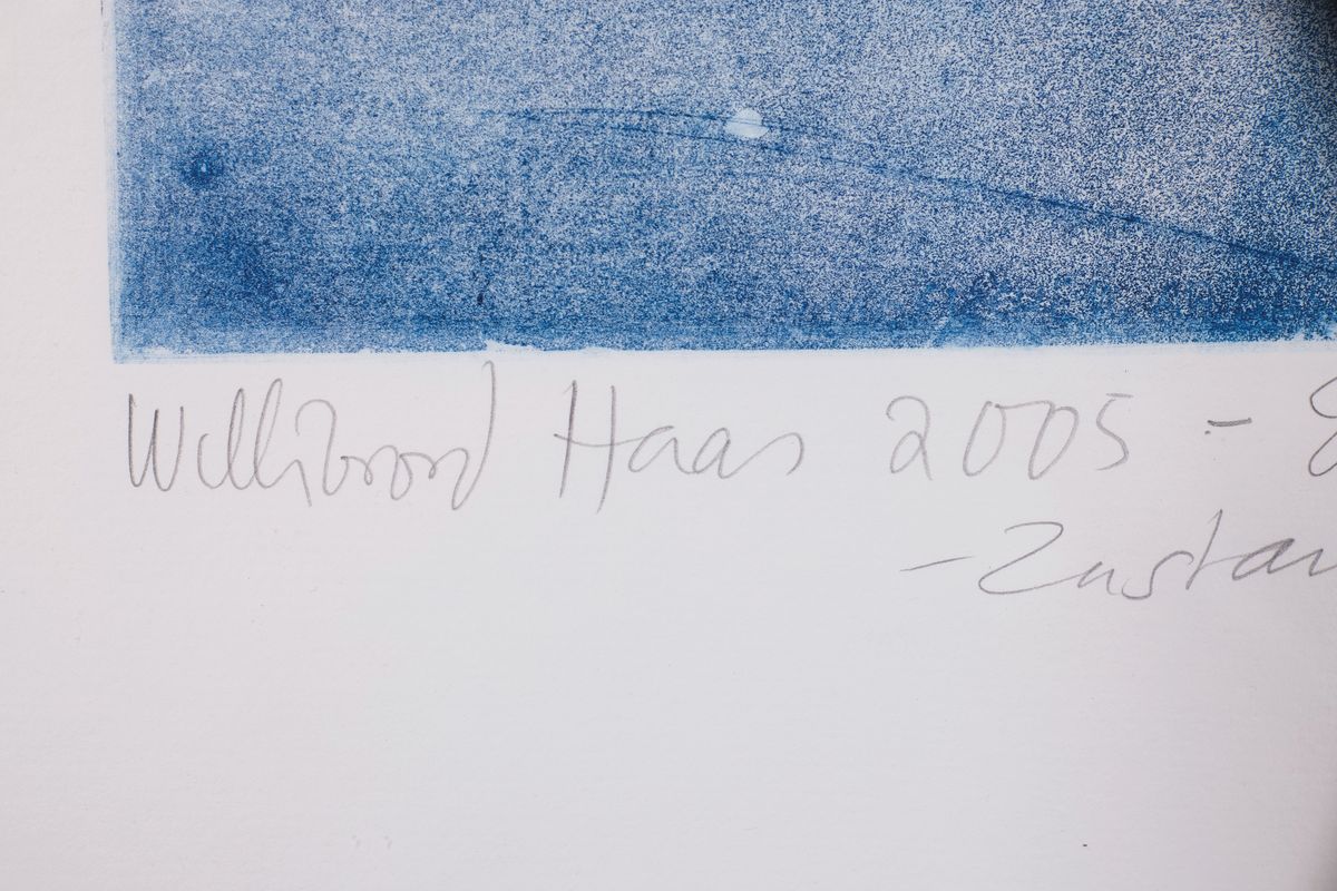 Detail h: Willibrord Haas, geb. 1936, Konvolut von 5 Erotik-Radierungen auf schwerem Büttenpapier, jeweils handsign., betitelt, dat., jeweils Zustandsdrucke ...