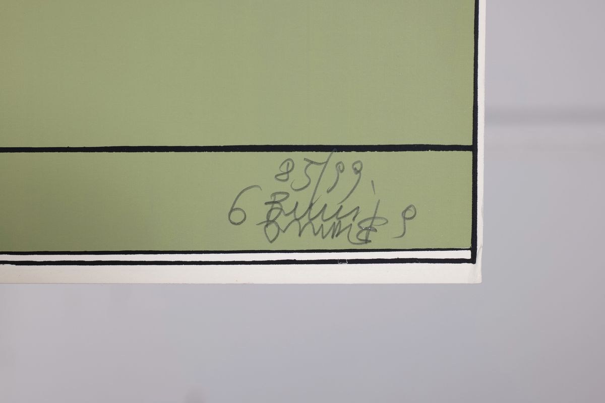 Detail g: Bruno Bruni, geb. 1935, Konvolut aus 6 Farbserigrafien, handsign., num. 85/99, dat. (19)69, Blatt aus dem Mappenwerk "II Cappotto", Edition ...