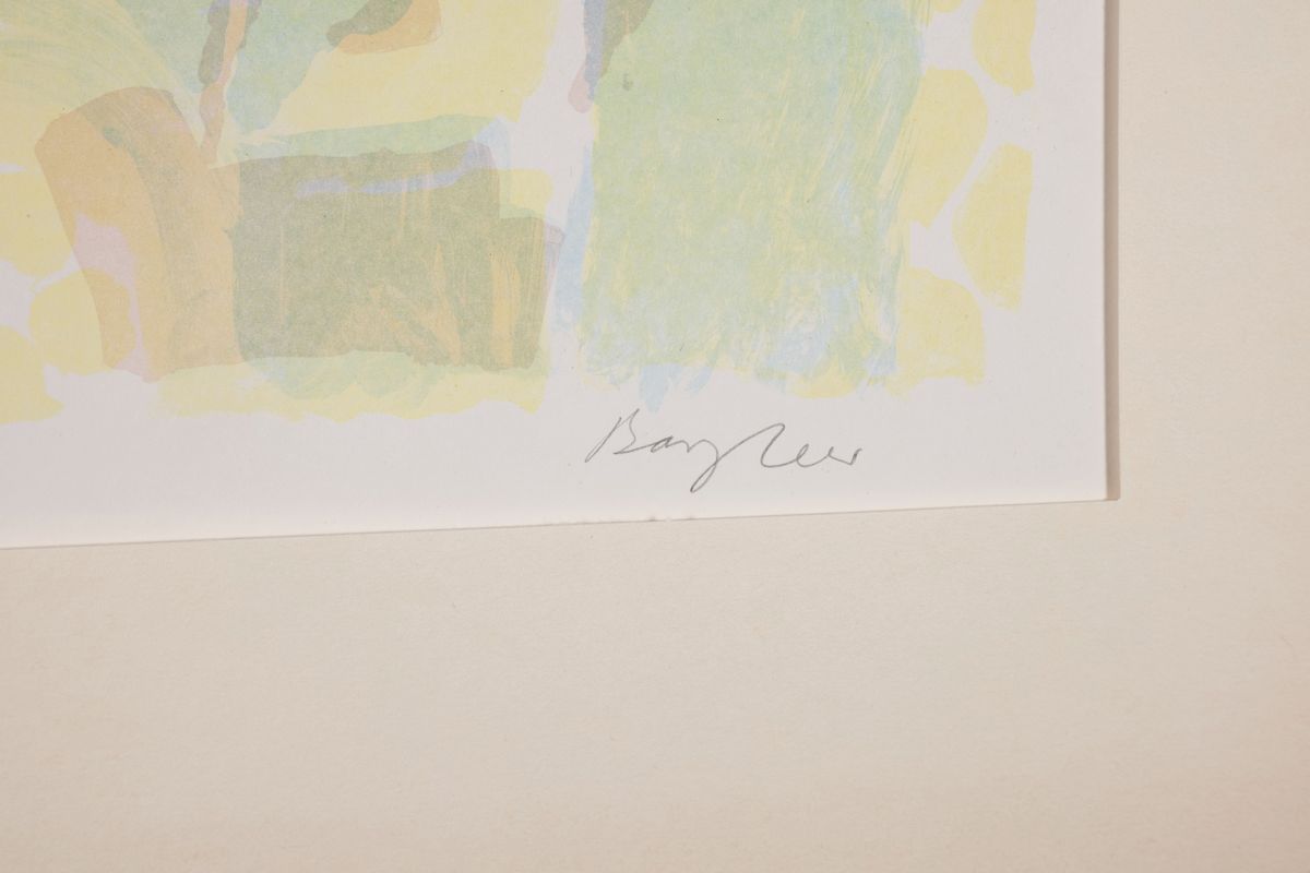 Detail c: Eduard Bargheer, 1901 in Finkenwerder, Hamburg-1979 in Blankenese, Hamburg, Konvolut aus 2 Lithografien, aus dem Mappenwerk "Ischia", aus ...