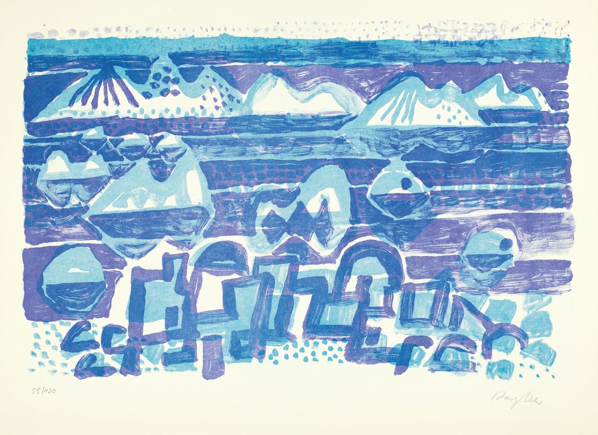 Detail m: Eduard Bargheer,1901 in Finkenwerder, Hamburg-1979 in Blankenese, Hamburg, war ein deutscher Maler und Graphiker, In seiner frühen Phase stand er ...