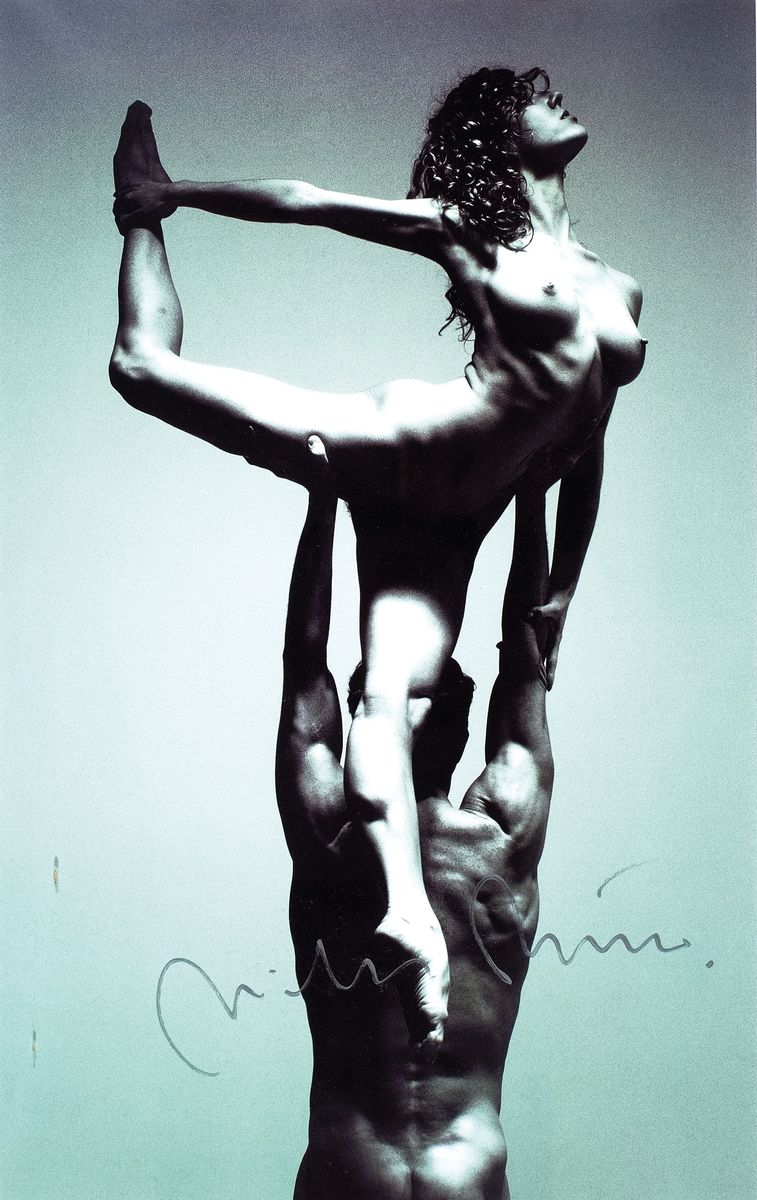 Dieter Blum, geb. 1926, Offset auf Papier, handsign., unter Glas, gesamt ca. 63x53 cm