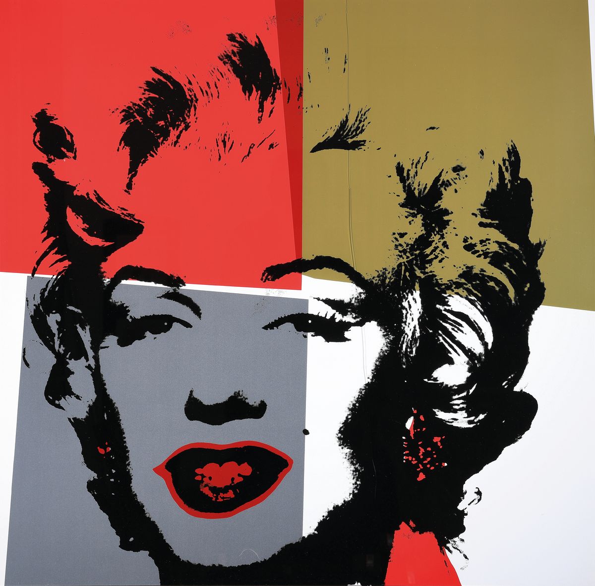 Nach Andy Warhol, Sunday B.Morning- rückseitig mit Stempel des Hrsg und dem Zusatz "Fill in your own signature", num., Blattmaß 91,5x91,5 ...