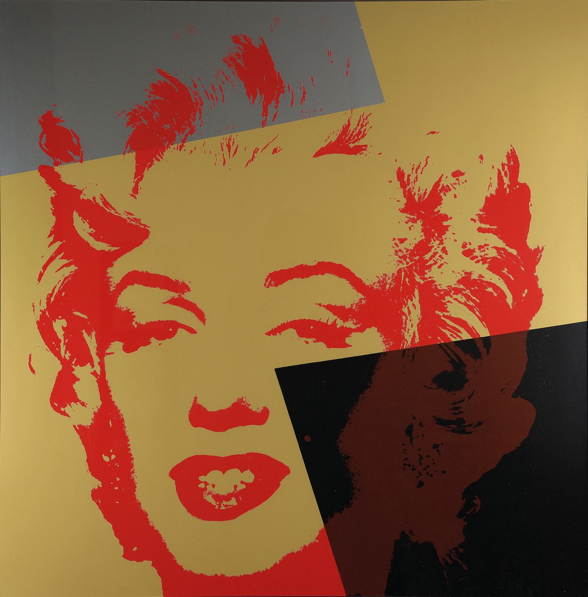 Nach Andy Warhol, Sunday B.Morning- rückseitig mit Stempel des Hrsg und dem Zusatz "Fill in your own signature", num., Blattmaß 91,5x91,5 ...
