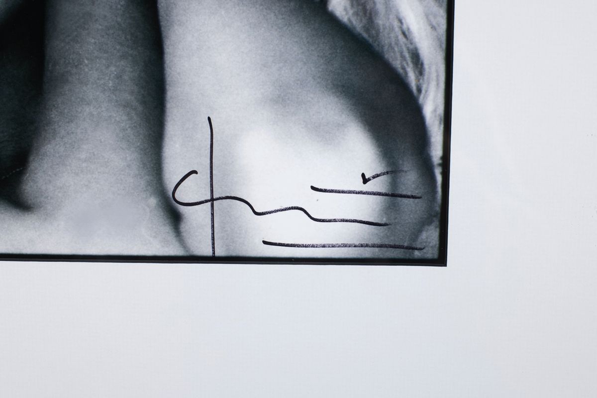 Detail a: Bert Stern, 1926 Brooklyn-New York 2013, Fotografie auf dickem, mattem Fotopapier, "Brigitte Bardot", handsign., num., rückseitig nochmals ...