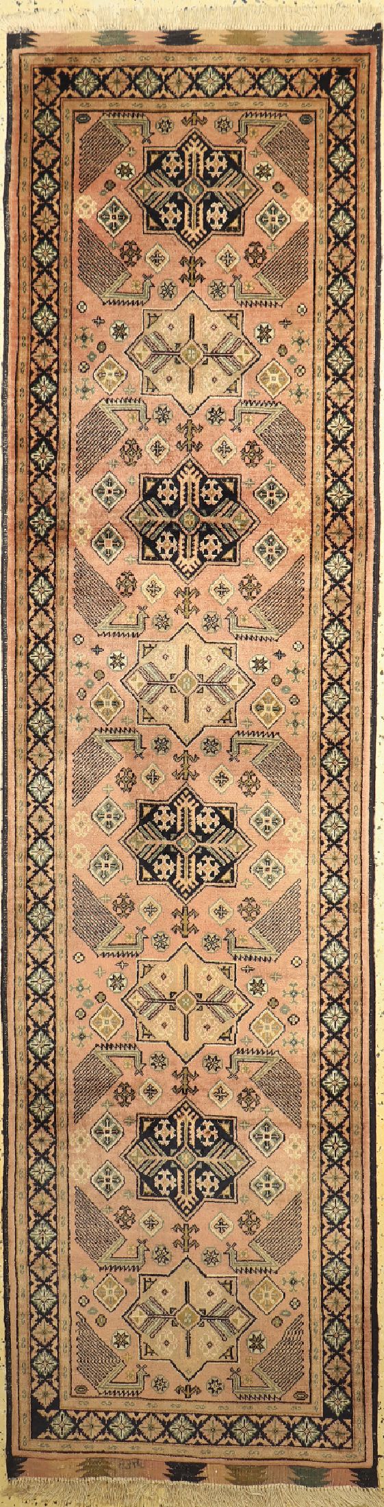Belutsch, Afghanistan, ca. 50 Jahre, Wolle auf Wolle, ca. 310 x 80 cm, EHZ: 1-2