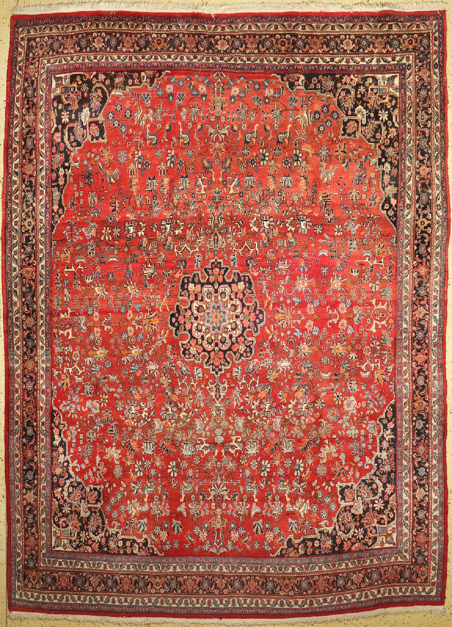Bidjar alt, Persien, um 1950, Wolle auf Baumwolle, ca. 370 x 272 cm, EHZ: 2-3