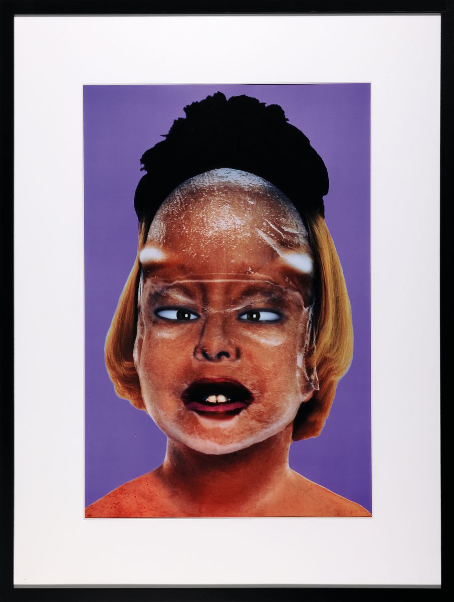 Detail k: Orlan, geb. 1947, ist eine französische Künstlerin und wichtige Vertreterin des Body-art und Perfomance-Kunst. Sie selbst beschreibt ihre Methode ...