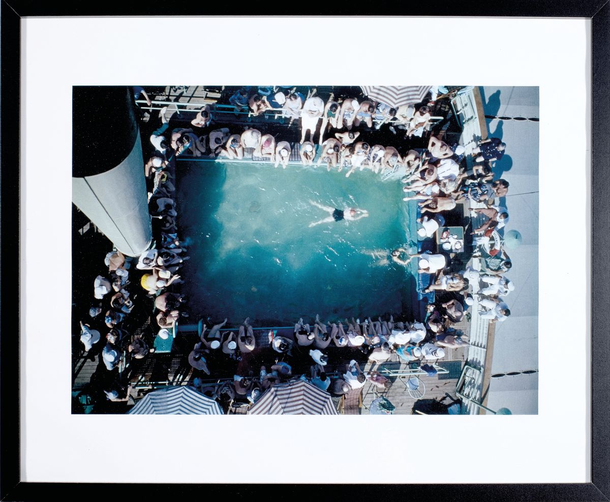 Detail k: Heinrich Heidersberger, 1906-2006, Farbfotografie (C-Print), 50x40 cm, ohne Titel, 1954, MS Atlantic, die Aufnahme stammt aus dem Jahre 1954, der ...