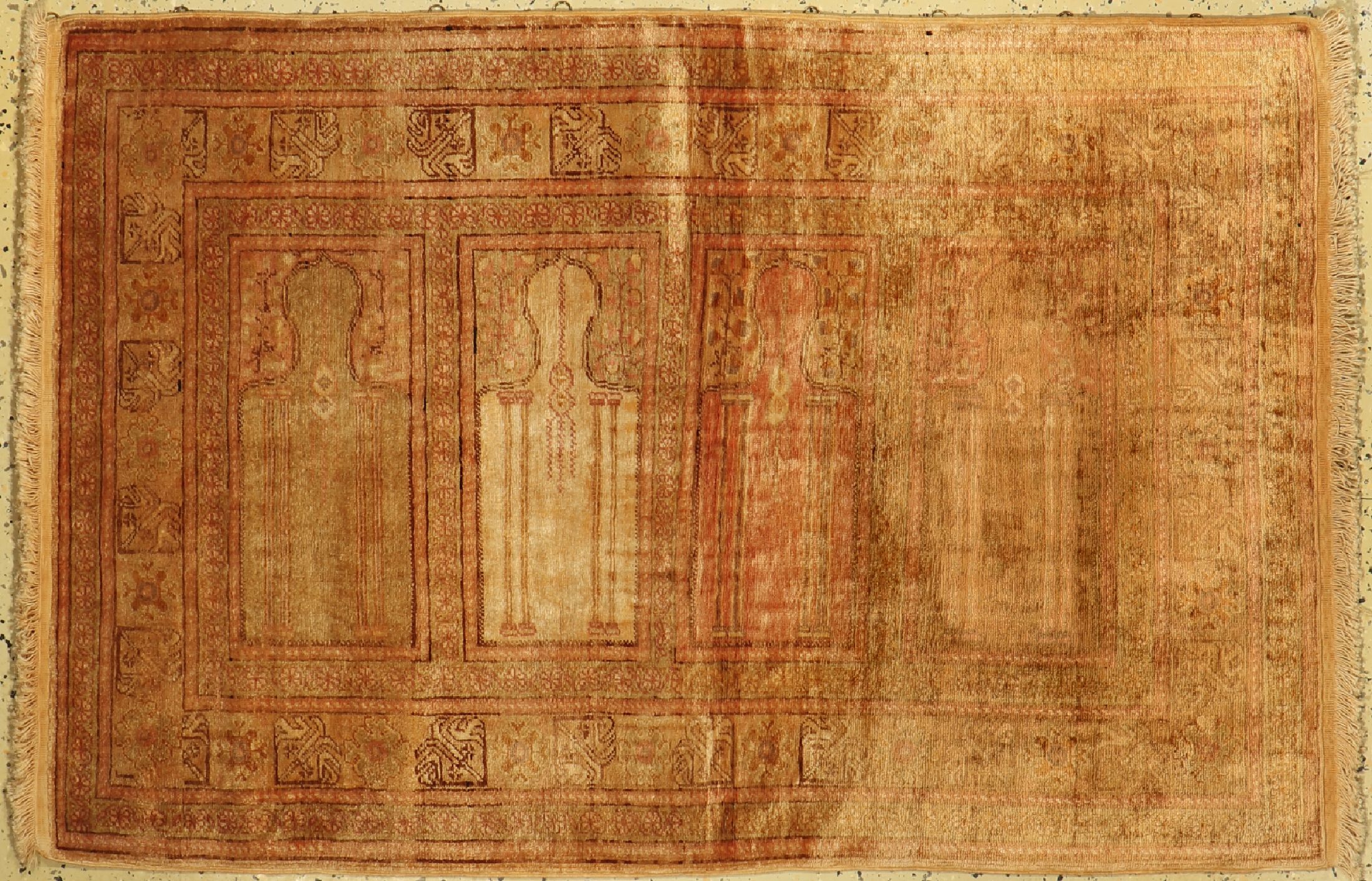 Kayseri Saf, Türkei, um 1950, merzerisierteBaumwolle, ca. 137 x 93 cm, EHZ: 1-2