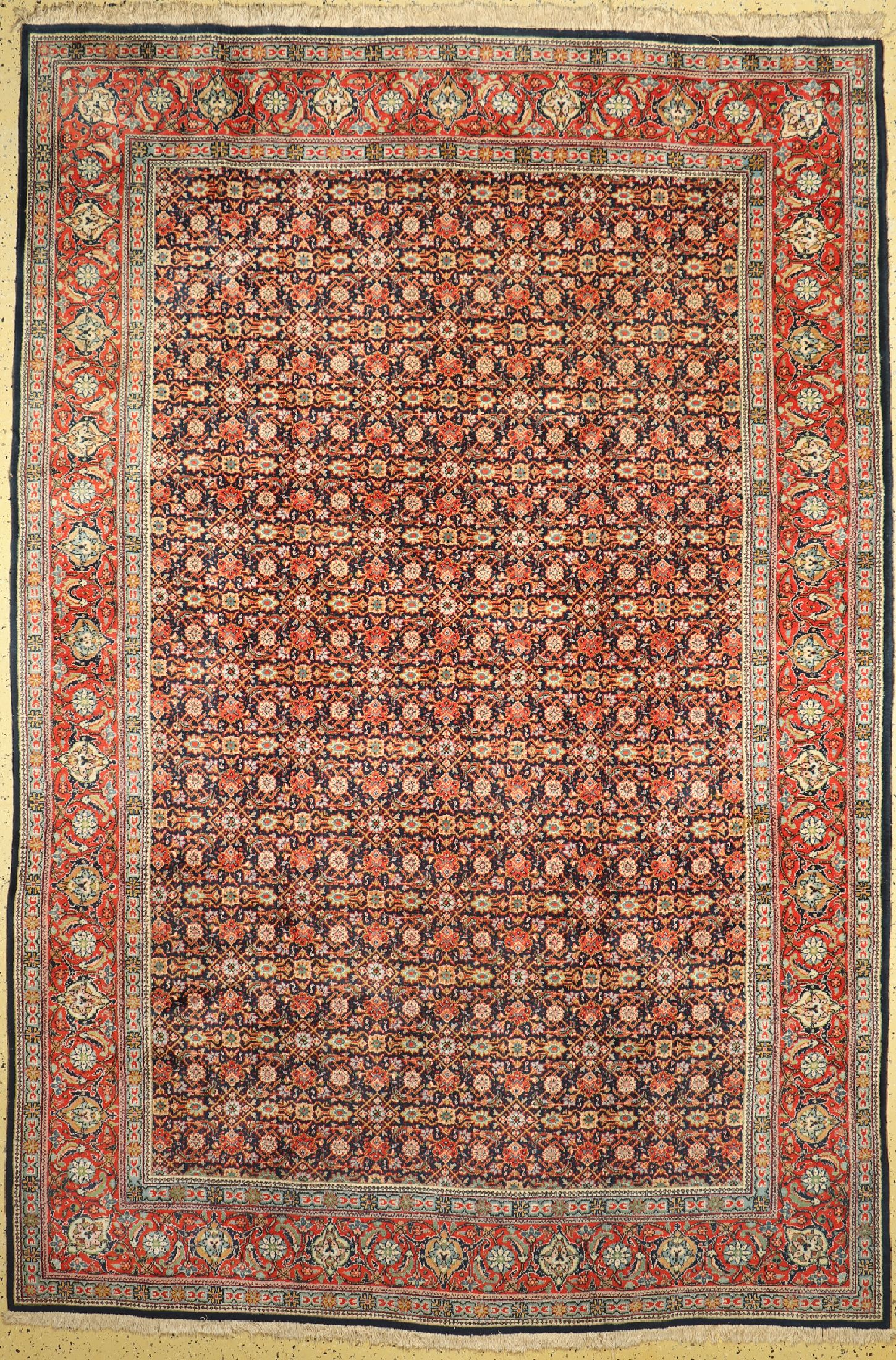 Sarogh, Persien, ca. 50 Jahre, Wolle auf Baumwolle, ca. 353 x 237 cm, EHZ: 1-2