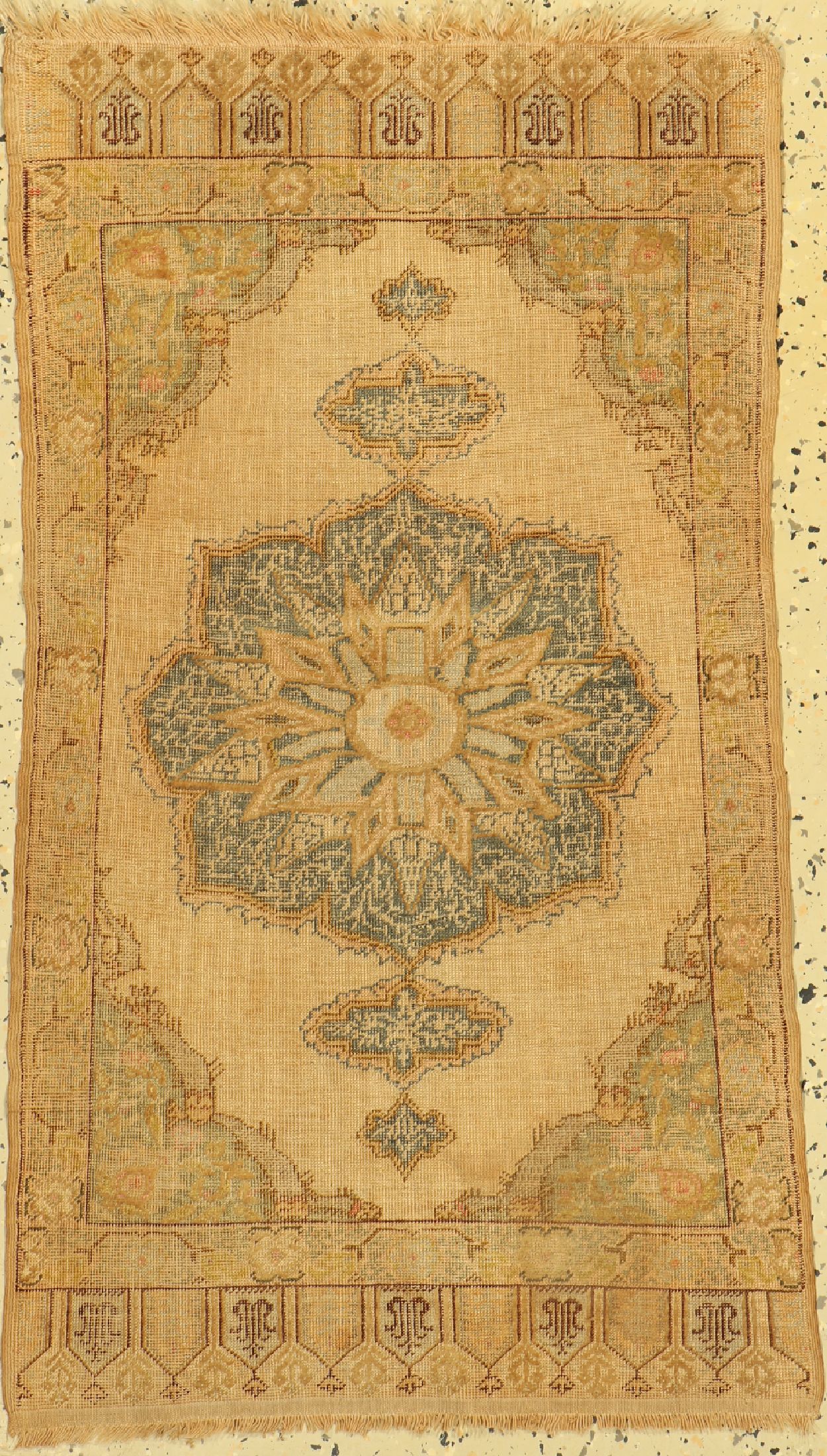 Antiker Kayseri Yastik, Türkei, 19.Jhd, Wolle auf Baumwolle, ca. 96 x 55 cm, EHZ: 2