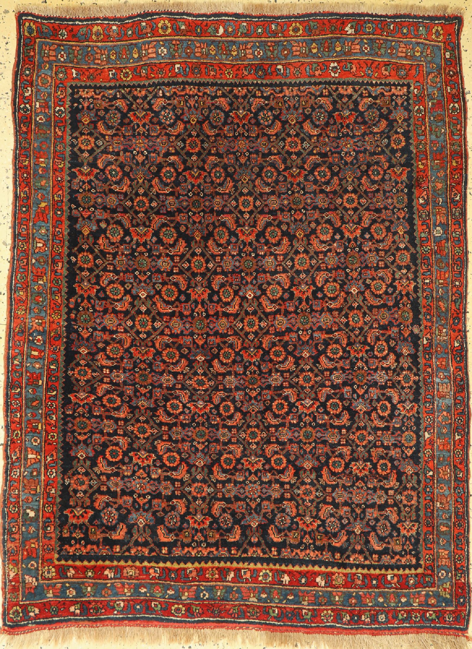 Bidjar alt, Persien, um 1940, Wolle auf Baumwolle, ca. 157 x 117 cm, EHZ: 2