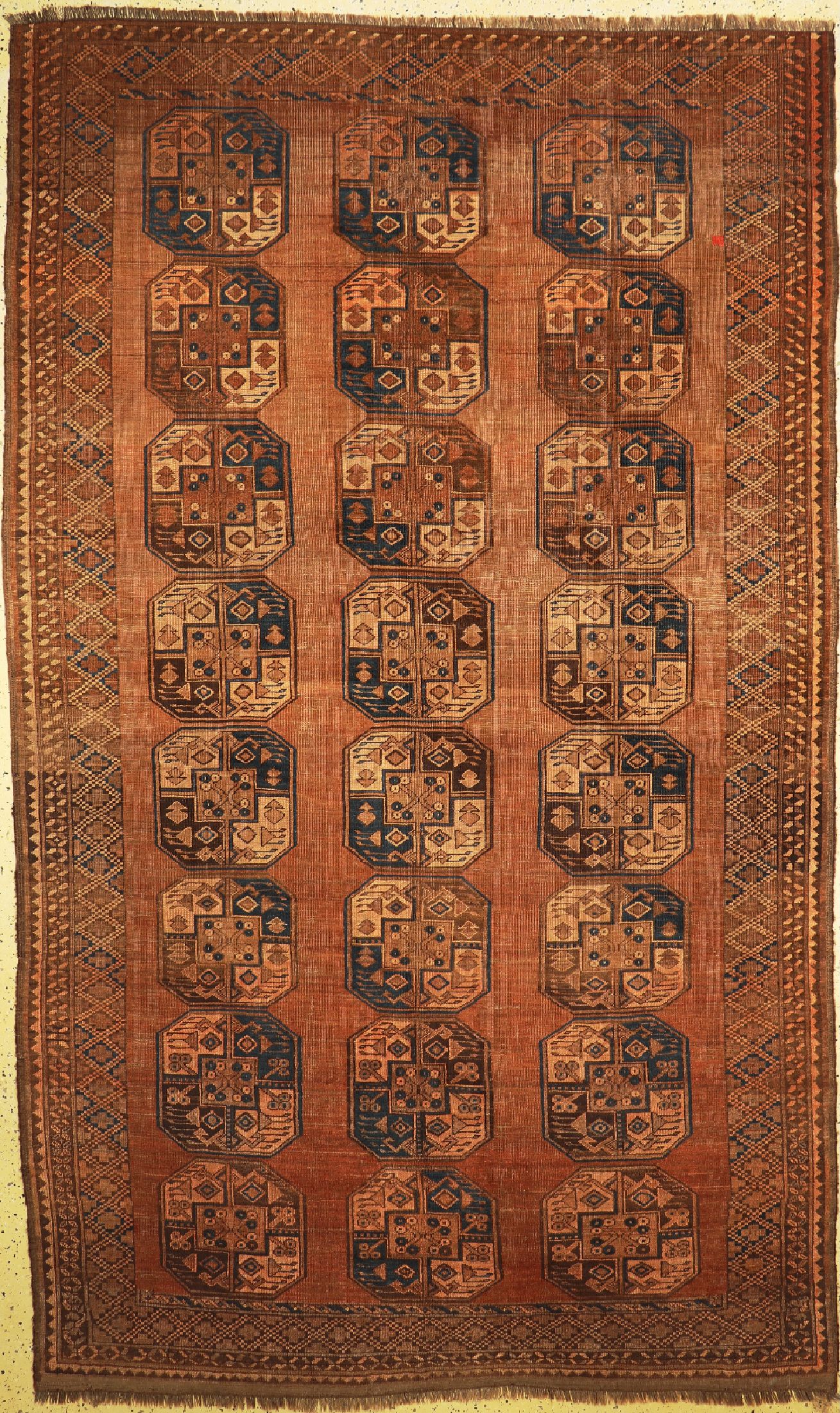 Ersari antik, Turkmenistan, um 1900, Wolle auf Wolle, ca. 359 x 210 cm, EHZ: 3