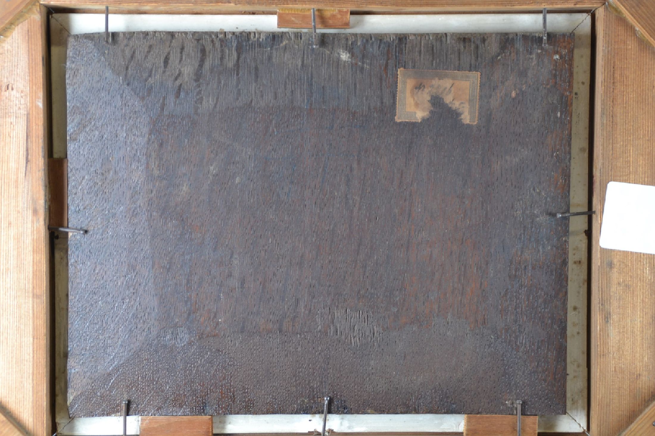 Detail c: Jan Jacob Spohler, 1811 Nederhorst den Berg-1866 Amsterdam, Fischerboote am Strand, Öl/Holz, rechts unten signiert, ca. 21x27cm, R. ca. 34x40cm