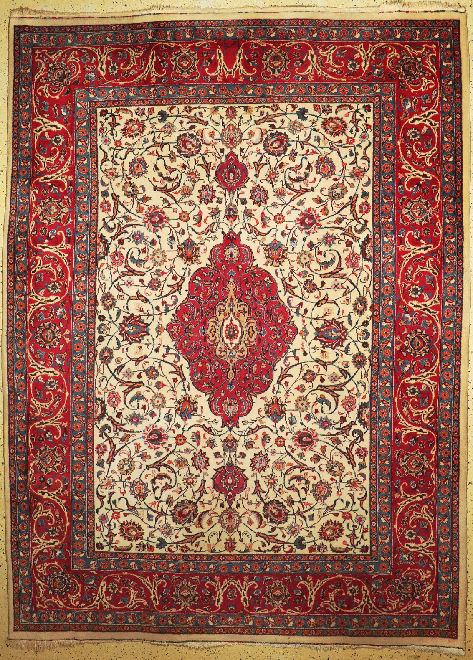 Kaschmar, Persien, ca. 60 Jahre, Wolle auf Baumwolle, ca. 340 x 250 cm, EHZ: 3
