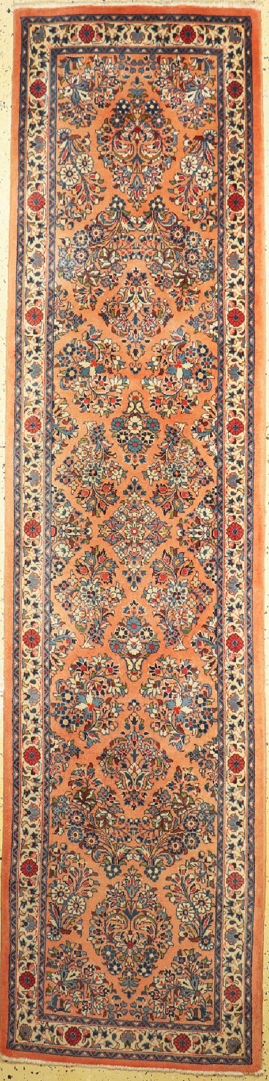 Sarogh, Persien, ca. 40 Jahre, Wolle auf Baumwolle, ca. 322 x 78 cm, EHZ: 1-2
