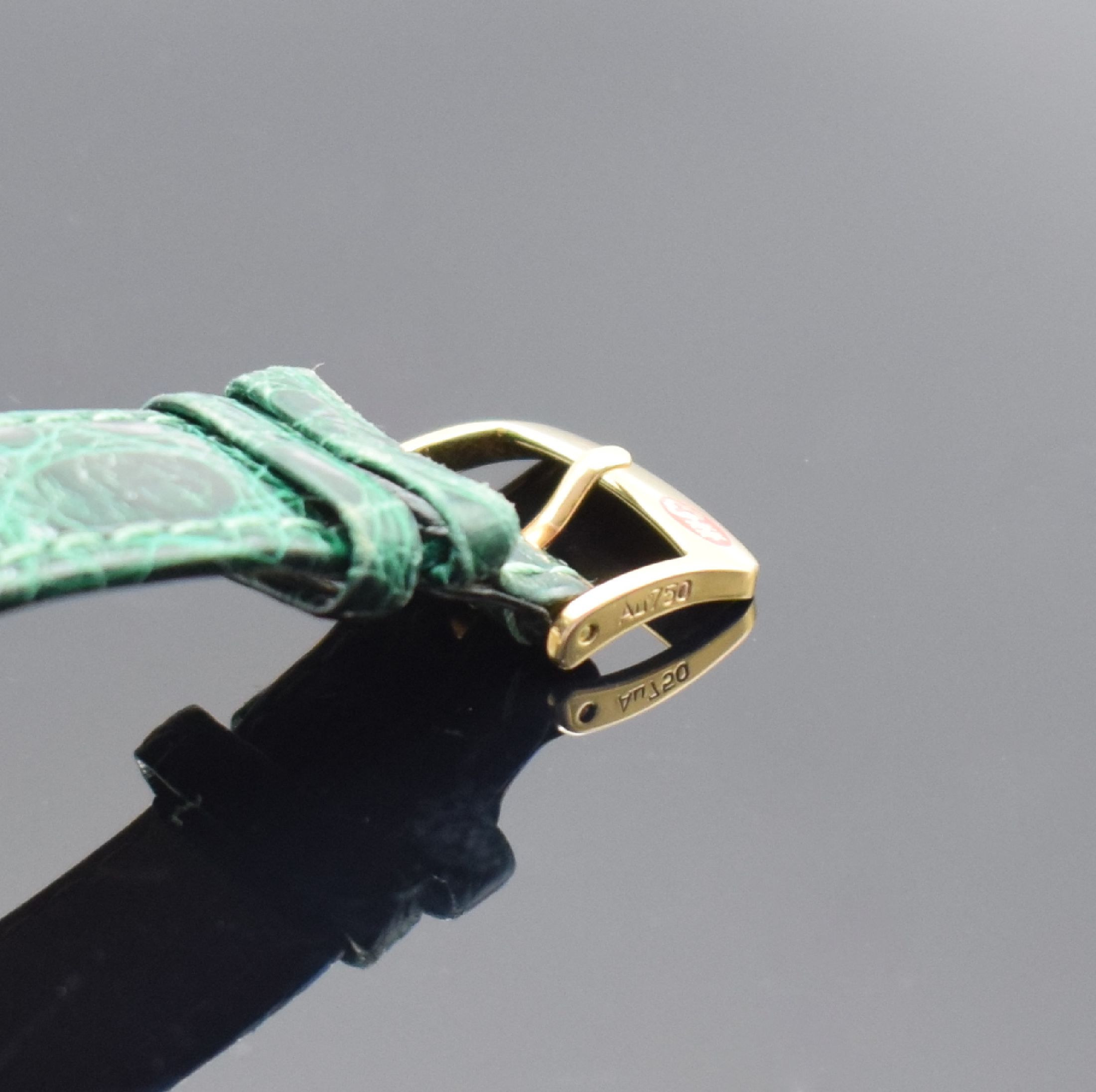 Detail c: CORUM feine und seltene Herrenarmbanduhr Modell Symbiose Design von R. Ventrella in GG/RG 750/000 Referenz 78.120.54, Automatik, Schweiz um 1997, ...