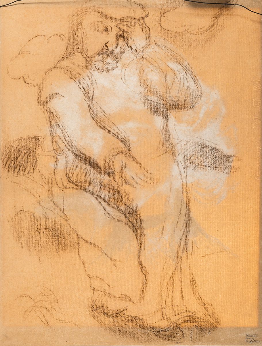 Detail b: Ludwig Meidner, 1884 Bernstadt an der Weide - 1966 Darmstadt, Porträtkopf, Bildnis einer jungen Frau mit lockigen Haar (wohl Lotte Lenya), 1920er ...