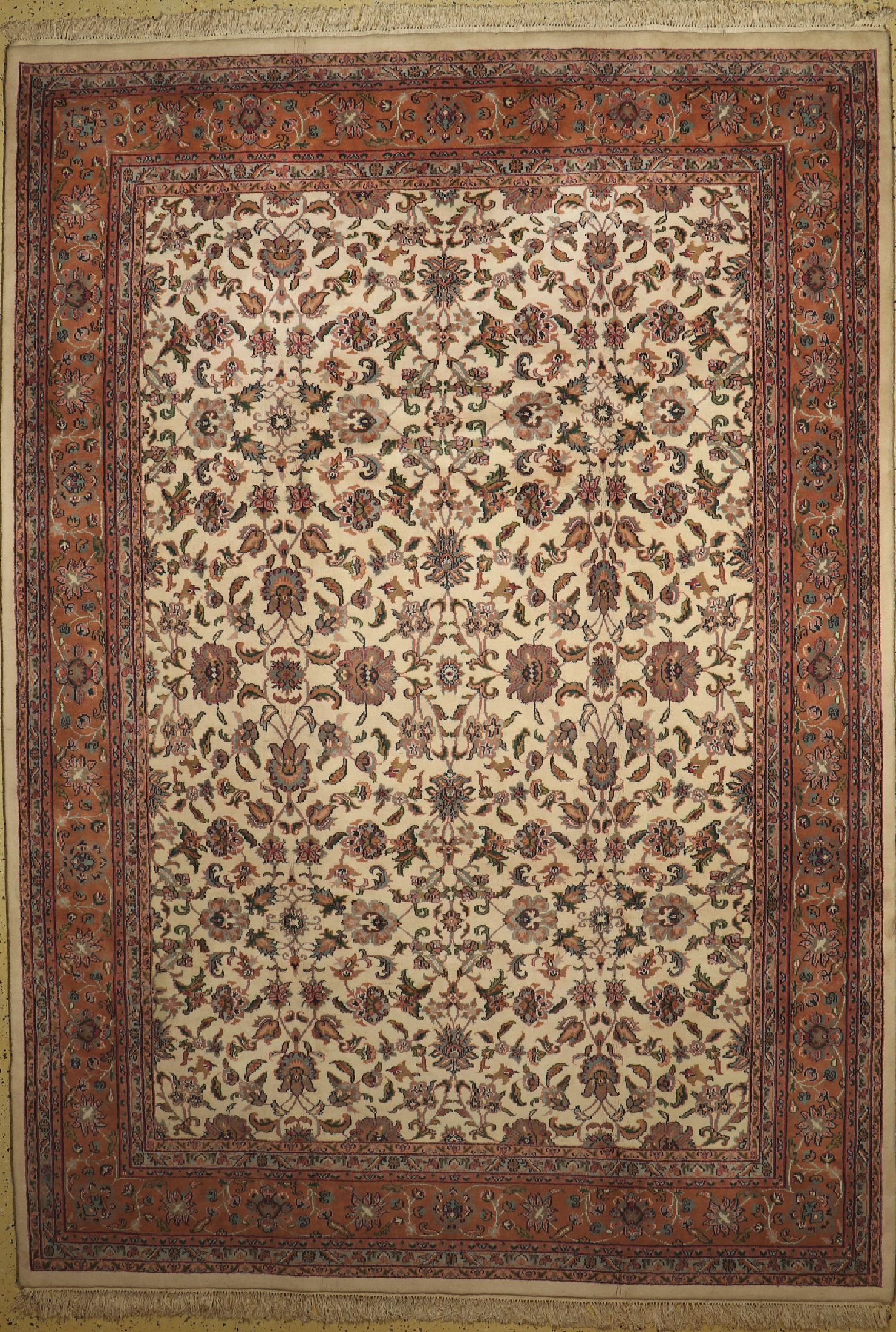Bidjar alt, Indien, ca. 40 Jahre, Wolle aufBaumwolle, ca. 338 x 237 cm, EHZ: 1-2
