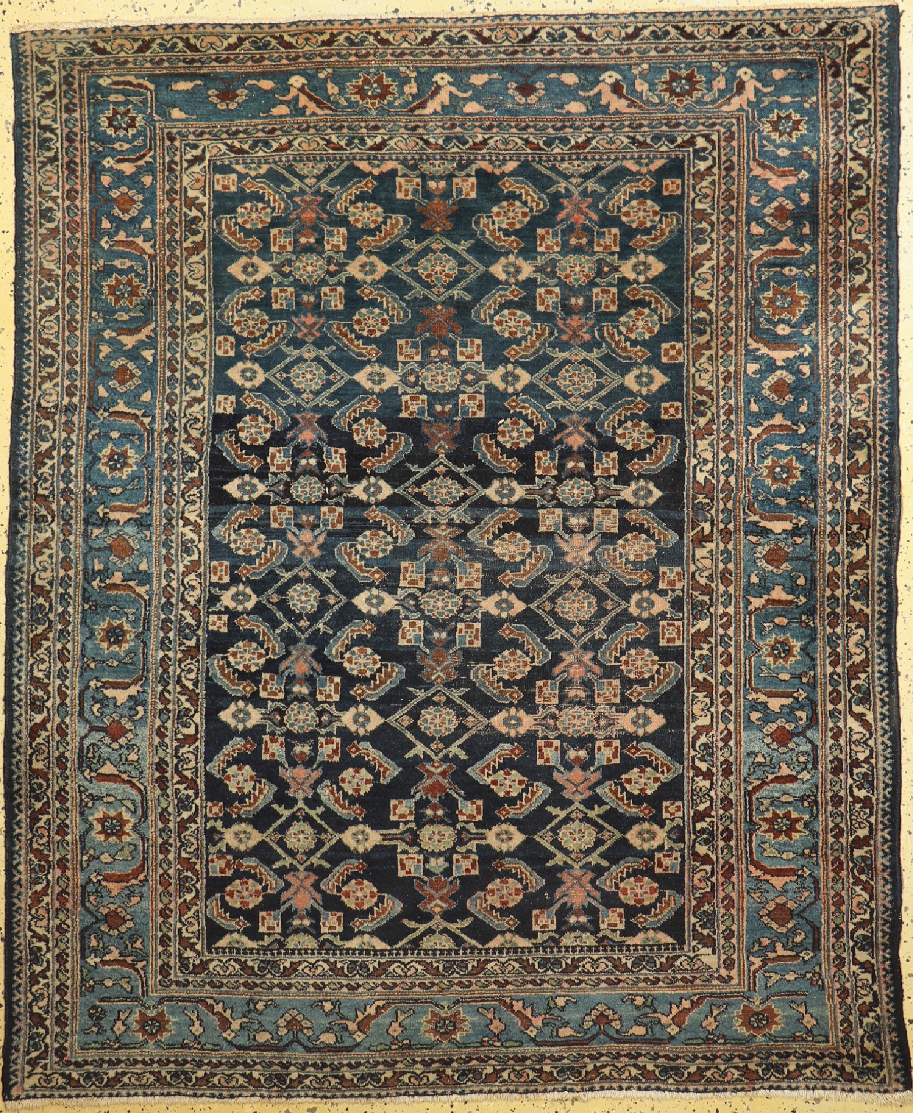 Lilian alt, Persien, ca. um 1960 Jahre, Wolle auf Baumwolle, ca. 190 x 160 cm, EHZ: 3