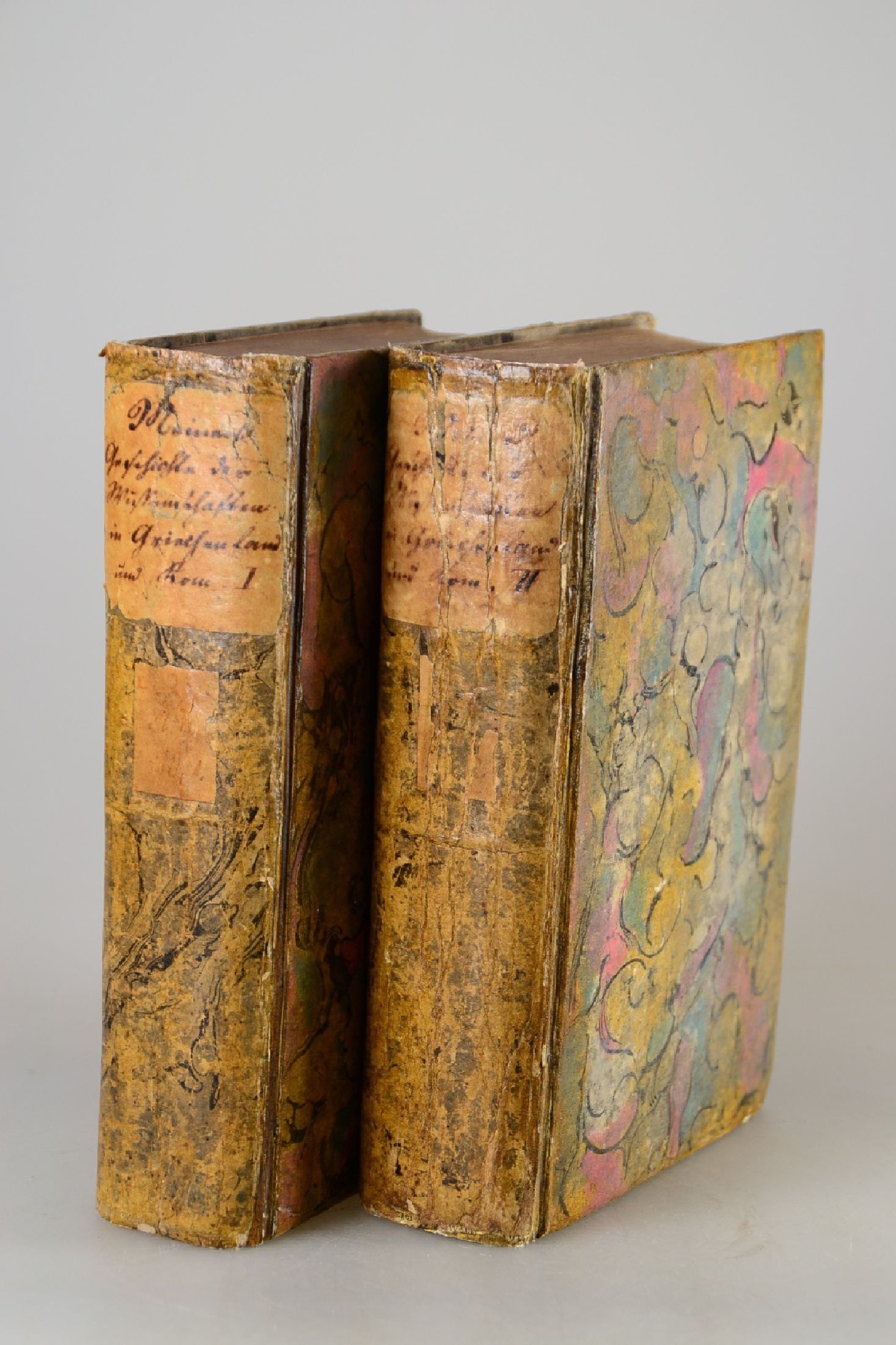 Detail a: Christoph Meiners (1747-1810): Geschichte des Ursprungs, Fortgangs und Verfalls der Wissenschaften in Griechenland und Rom, Lemgo, Meyer 1781/82 ...