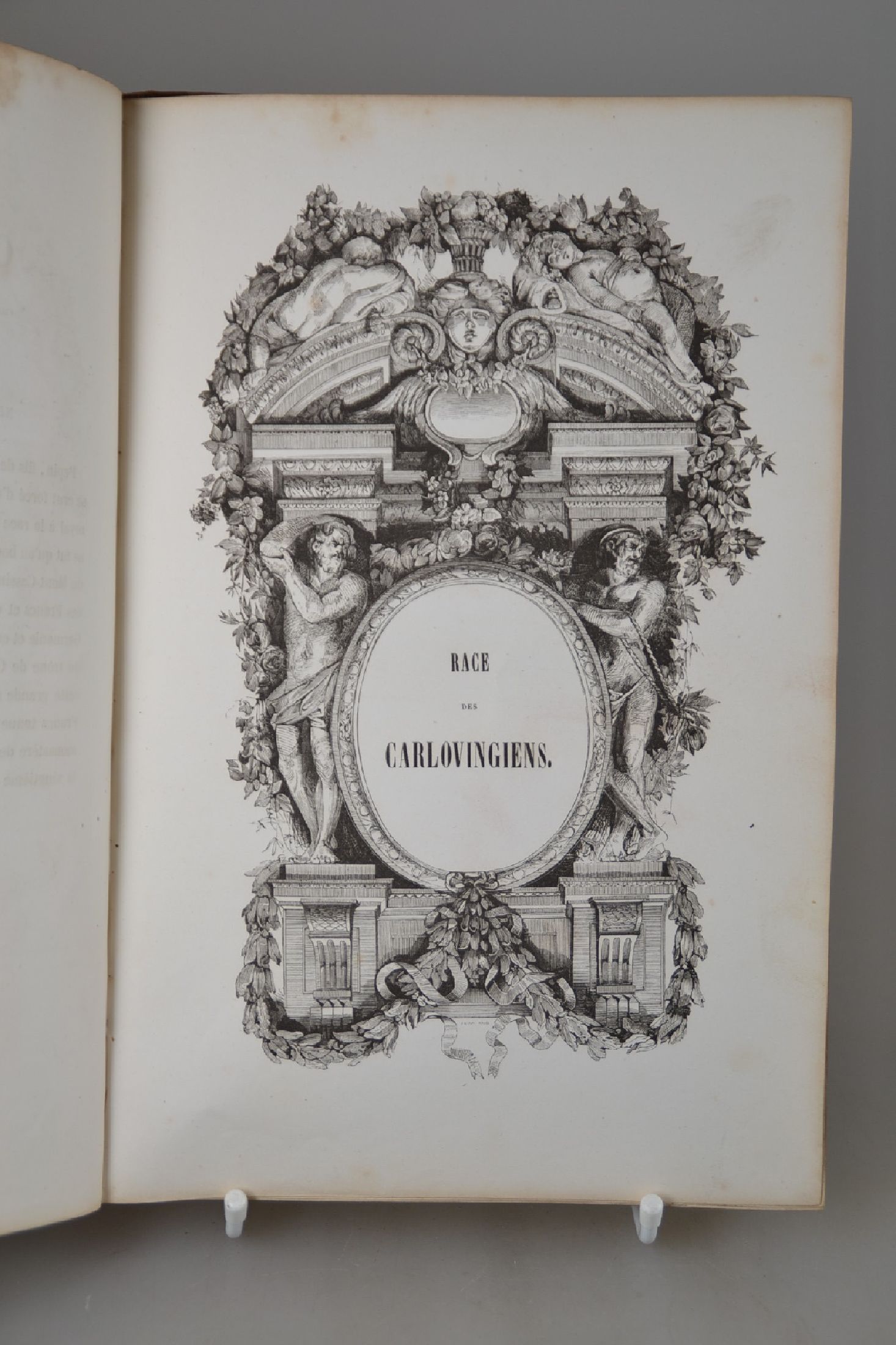 Detail c: Horace de Viel-Castel (1802-1864): Les Rois de France. Notices Tirees des Galeries Historiques de Versailles, Paris, Gavard 1843 , 103 S., zahlreiche ...