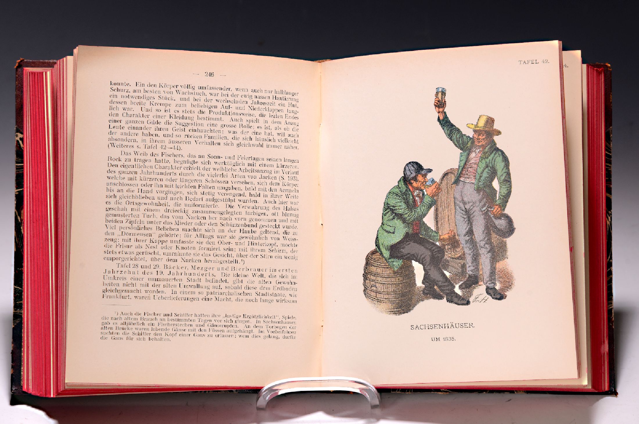 Friedrich Hottenroth (1840-1917): Altfrankfurter Trachten von den ersten geschichtlichen Spuren an bis ins 19. Jahrhundert, Frankfurt am Main, Keller ...