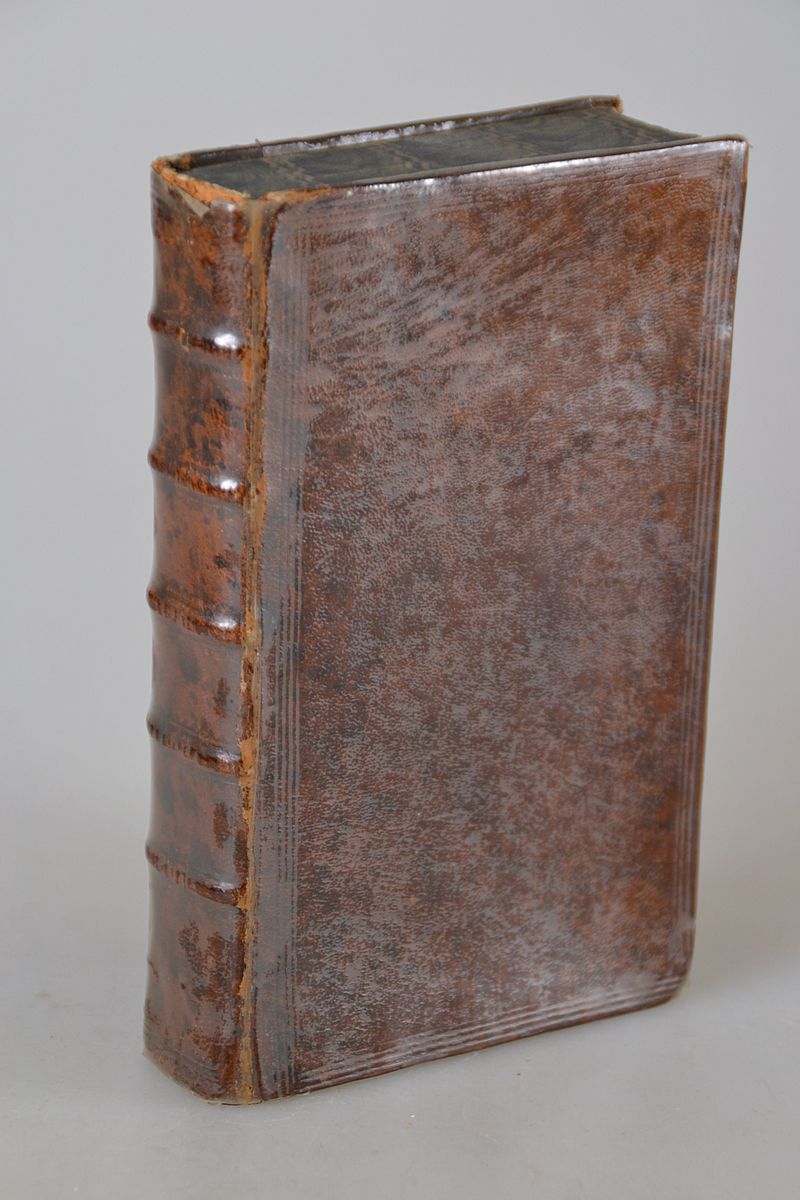 Detail a: Martin Pallu (1661-1742): Weeg zu der Vollkommenheit durch die Geistliche Übungen des Heiligen Ignatii, Augsburg, Rieger 1760, in dt. Sprache, 414 ...