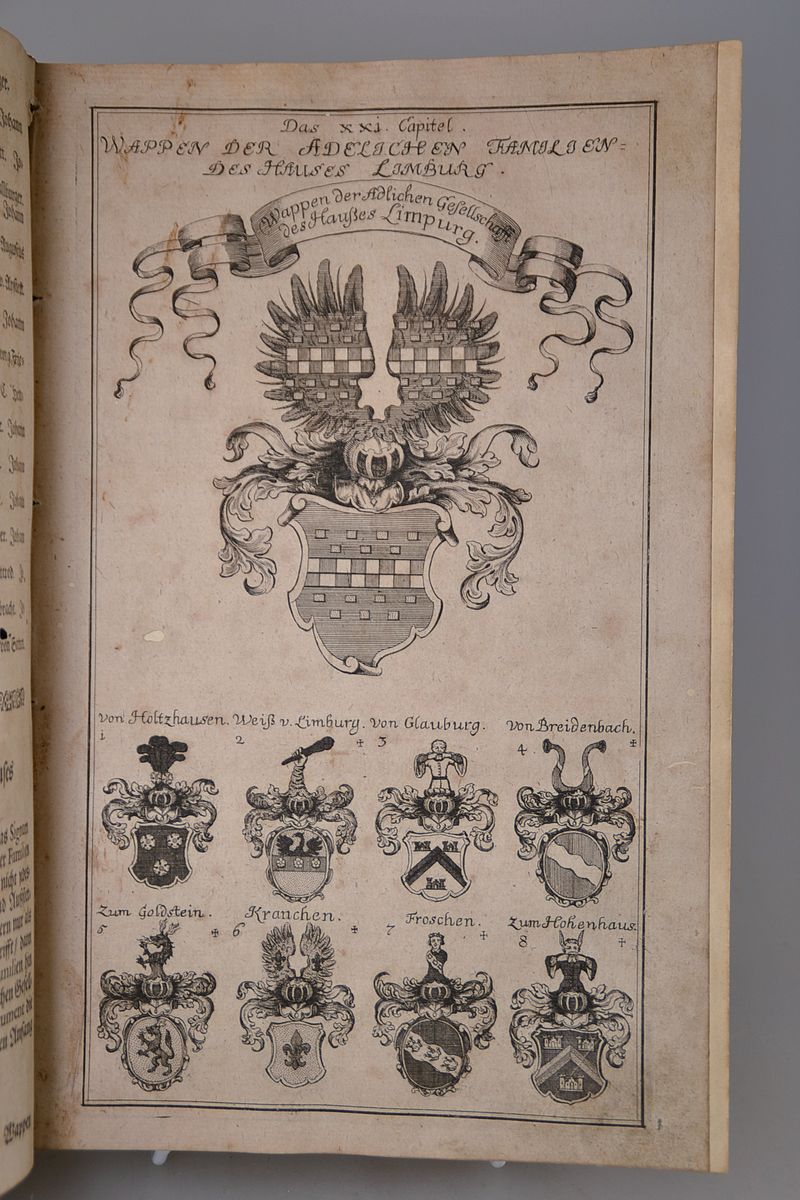 Detail a: Achilles August von Lersner (1662-1732): Der Welt-berühmten freyen Reichs-, Wahl- und Handels-Stadt Franckfurt am Mayn Chronica, Frankfurt 1706, ...